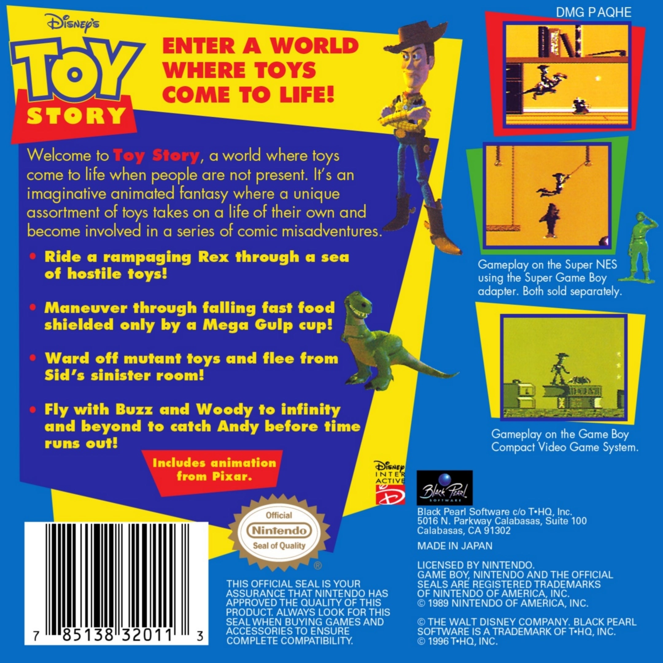 Toy Story - (GB) Game Boy [Pre-Owned]