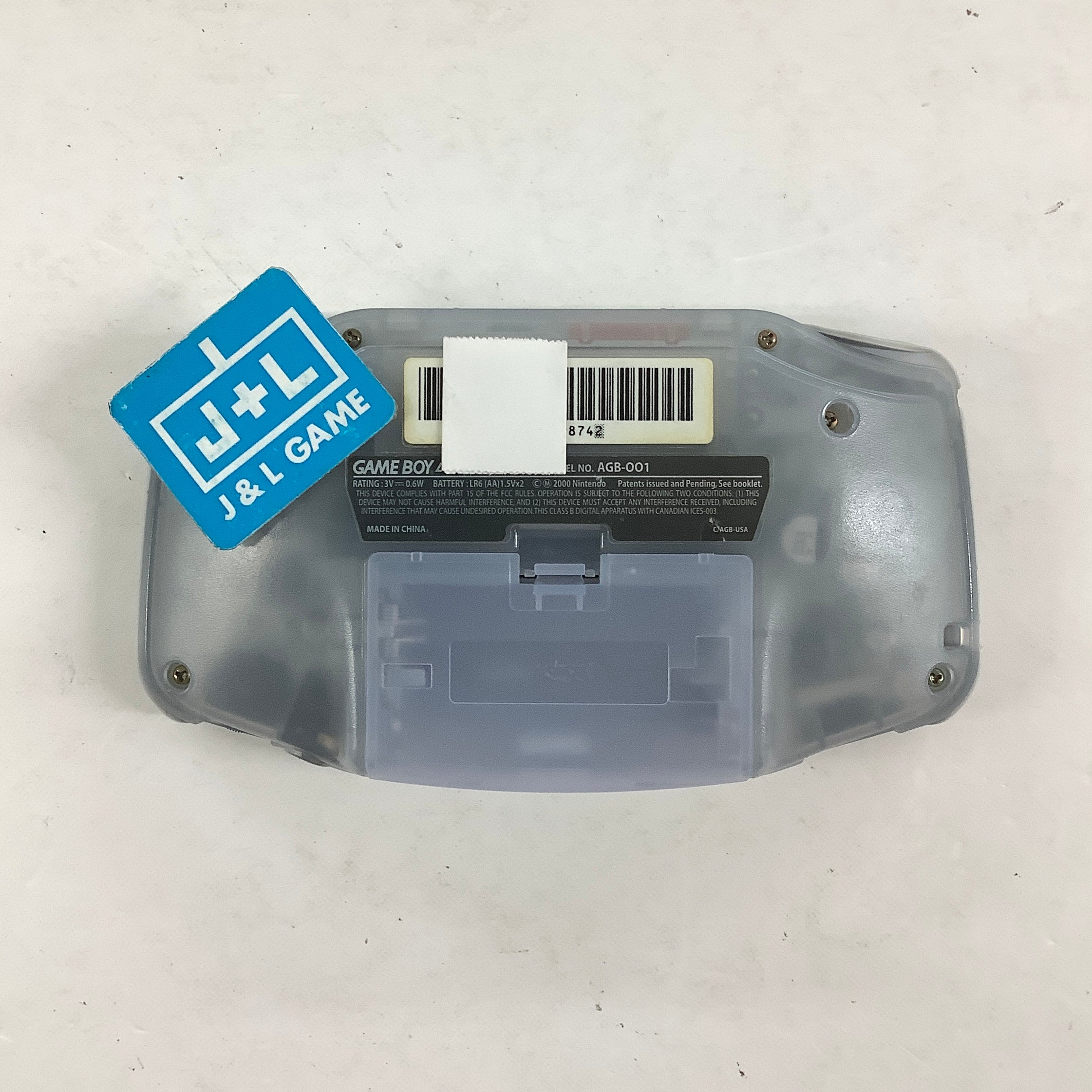 Nintendo Game Boy Advance (Glacier) - (GBA) Game Boy Advance [Pre-Owned] Consoles Nintendo