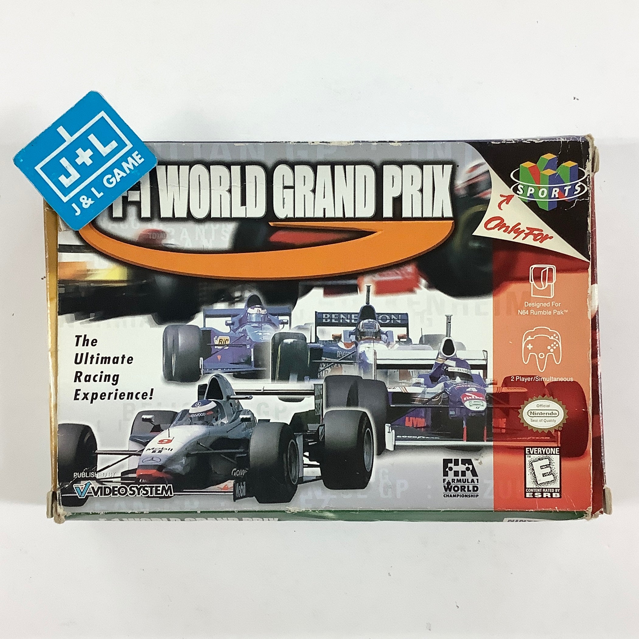 F-1 World Grand Prix - (N64) Nintendo 64 [Pre-Owned]