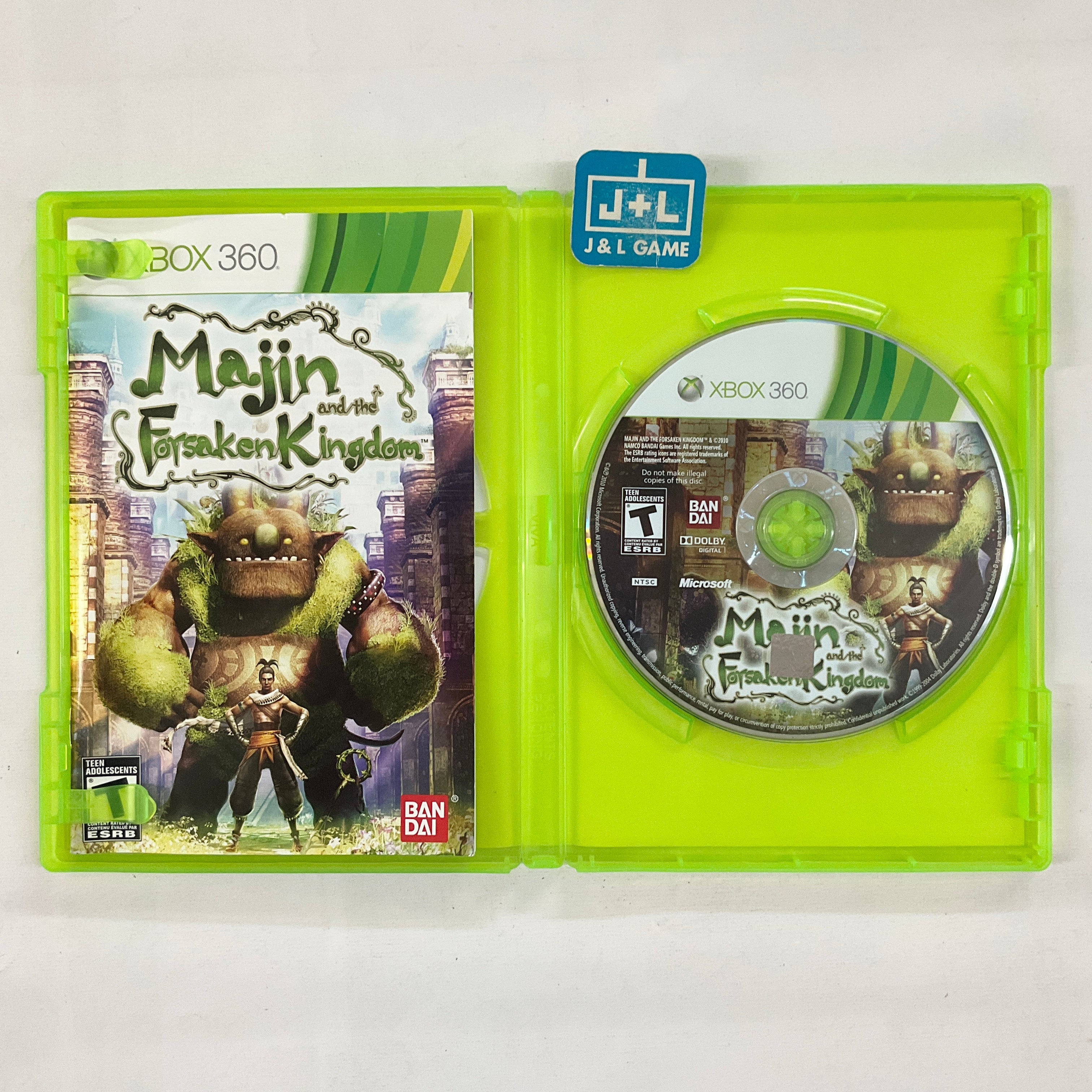 Majin and the Forsaken Kingdom - Xbox 360 [Pre-Owned] | J&L Game