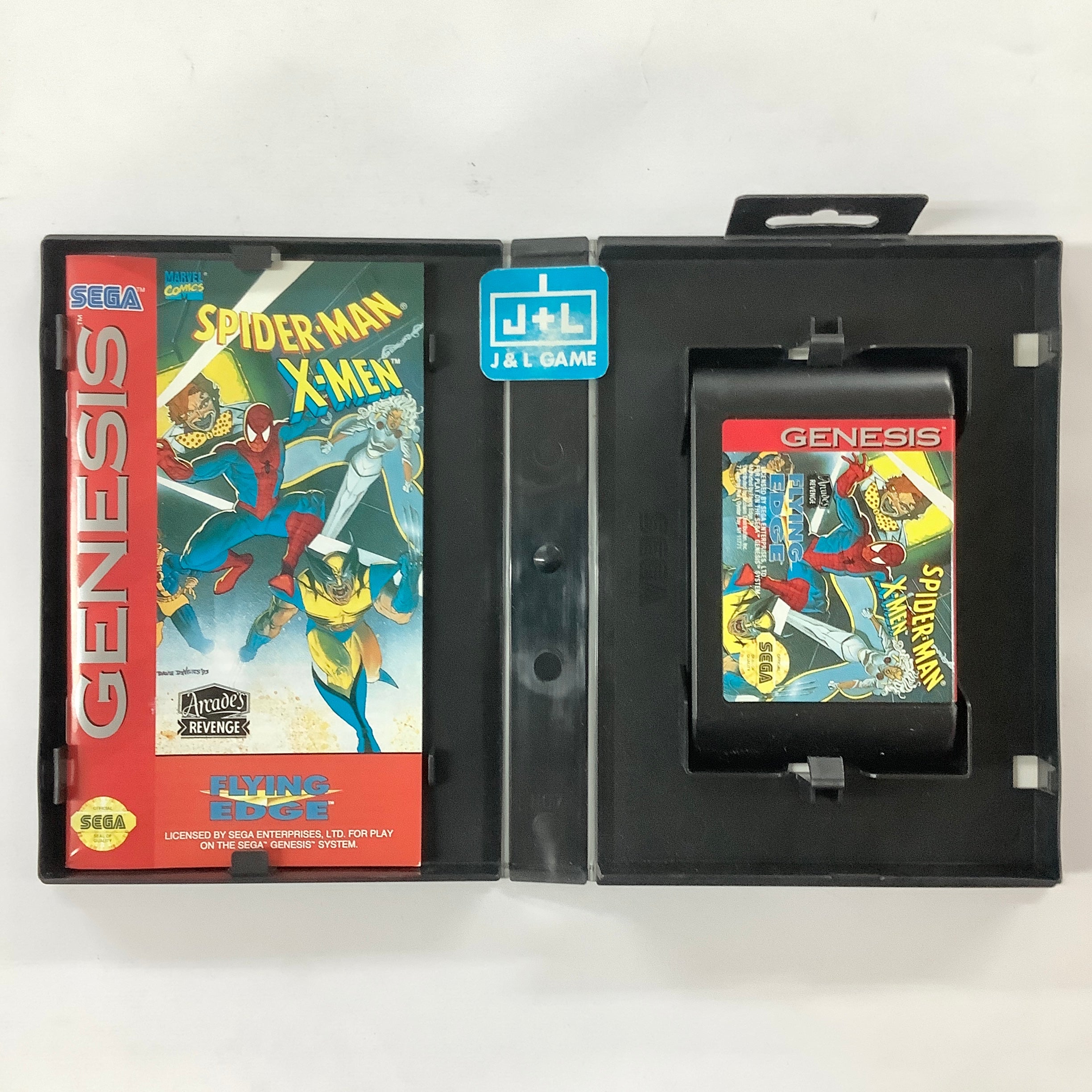 Spider-Man / X-Men: Arcade's Revenge - (SG) SEGA Genesis [Pre-Owned] Video Games Flying Edge   