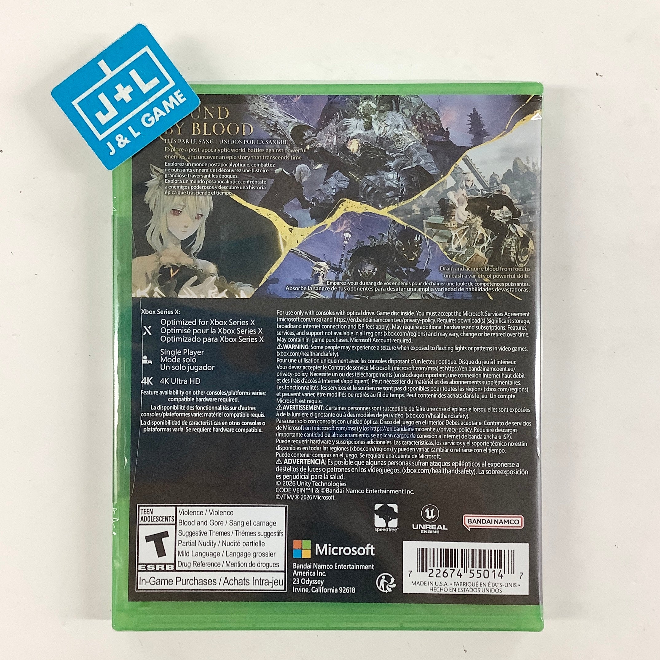 Code Vein II - (XSX) Xbox Series X Video Games Bandai Namco