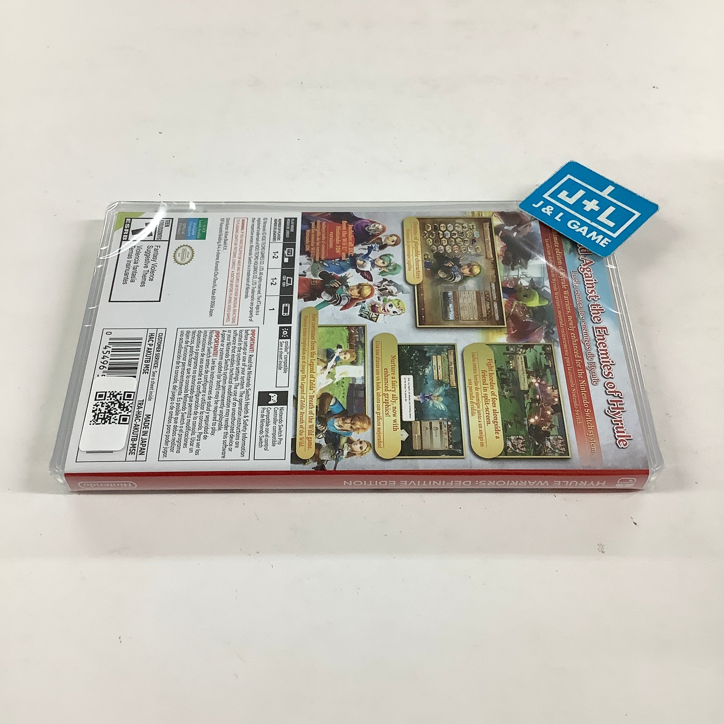 Hyrule Warriors: Definitive Edition (World Edition) - (NSW) Nintendo Switch Video Games Nintendo
