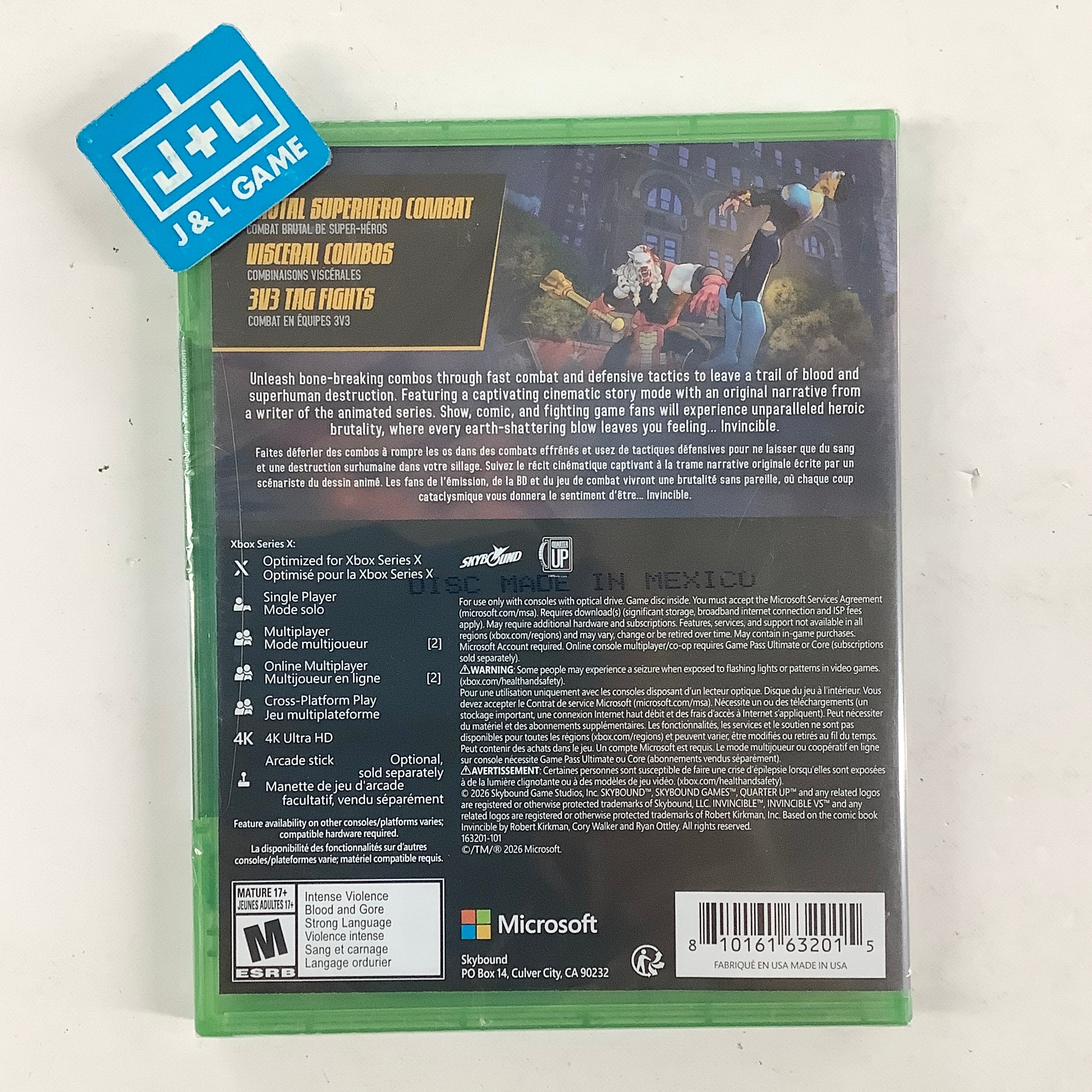 Invincible VS - (XSX) Xbox Series X Video Games Skybound Games
