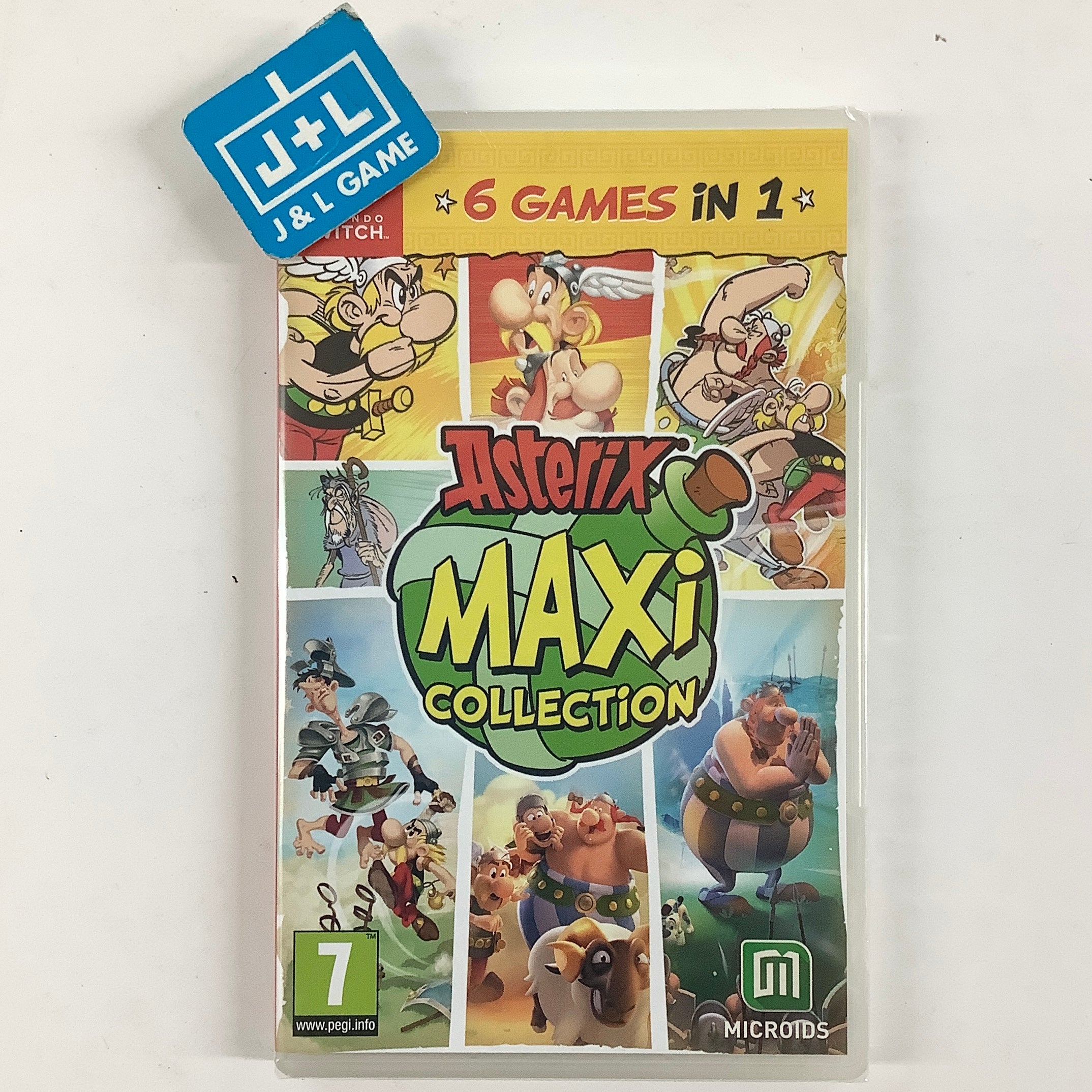 Asterix Maxi Collection - (NSW) Nintendo Switch (European Import) Video Games MICROÏDS