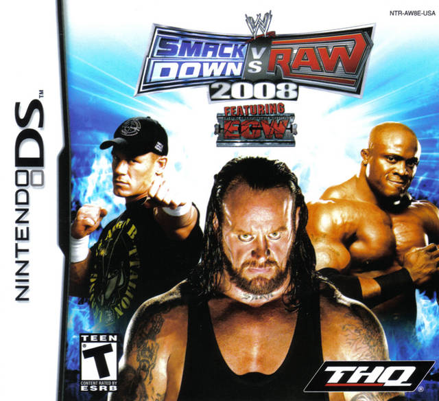 WWE SmackDown vs. Raw 2008 - (NDS) Nintendo DS [Pre-Owned] Video Games THQ   