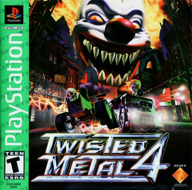 Twisted Metal 4 (Greatest Hits) - (PS1) PlayStation 1 [Pre-Owned] Video Games 989 Studios   