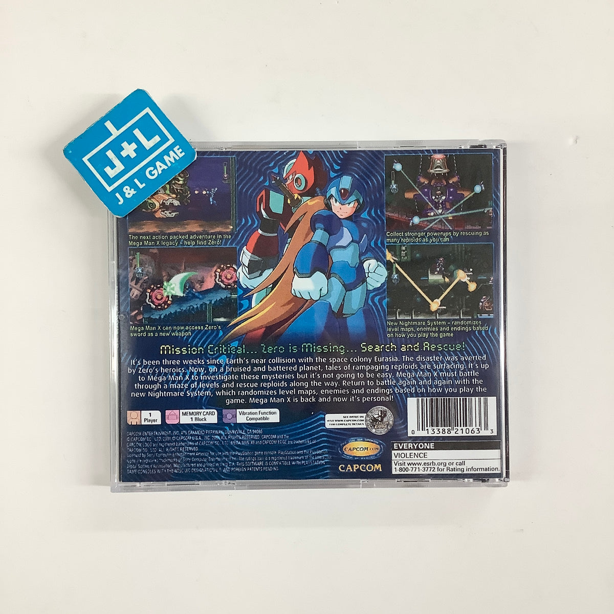Mega Man X6 - (PS1) PlayStation 1 [Pre-Owned] Video Games Capcom
