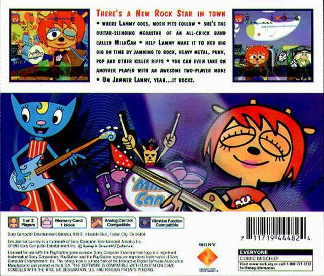 Um Jammer Lammy - (PS1) Playstation [Pre-Owned] Video Games Sony Computer Entertainment