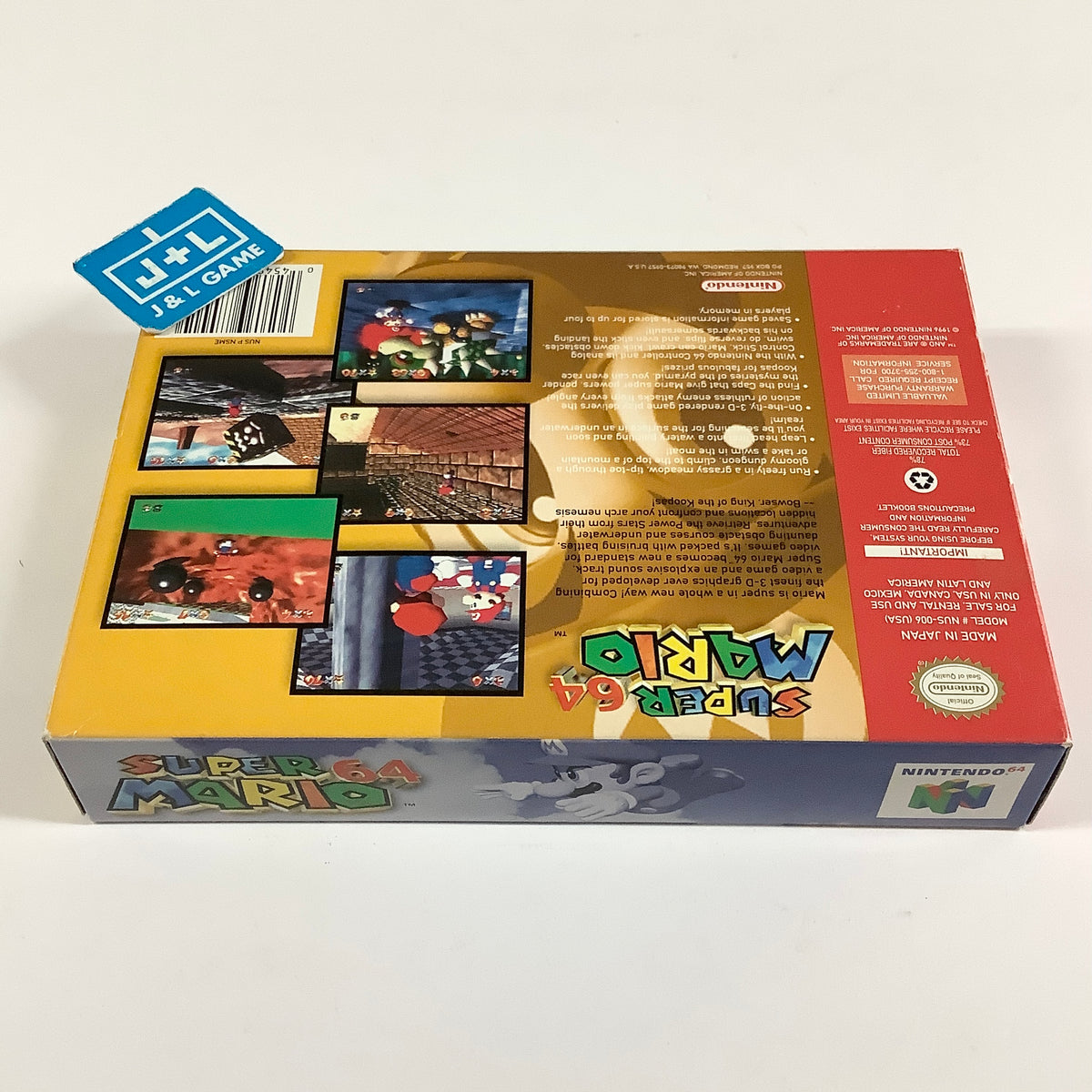 Super Mario 64 - (N64) Nintendo 64 [Pre-Owned] Video Games Nintendo