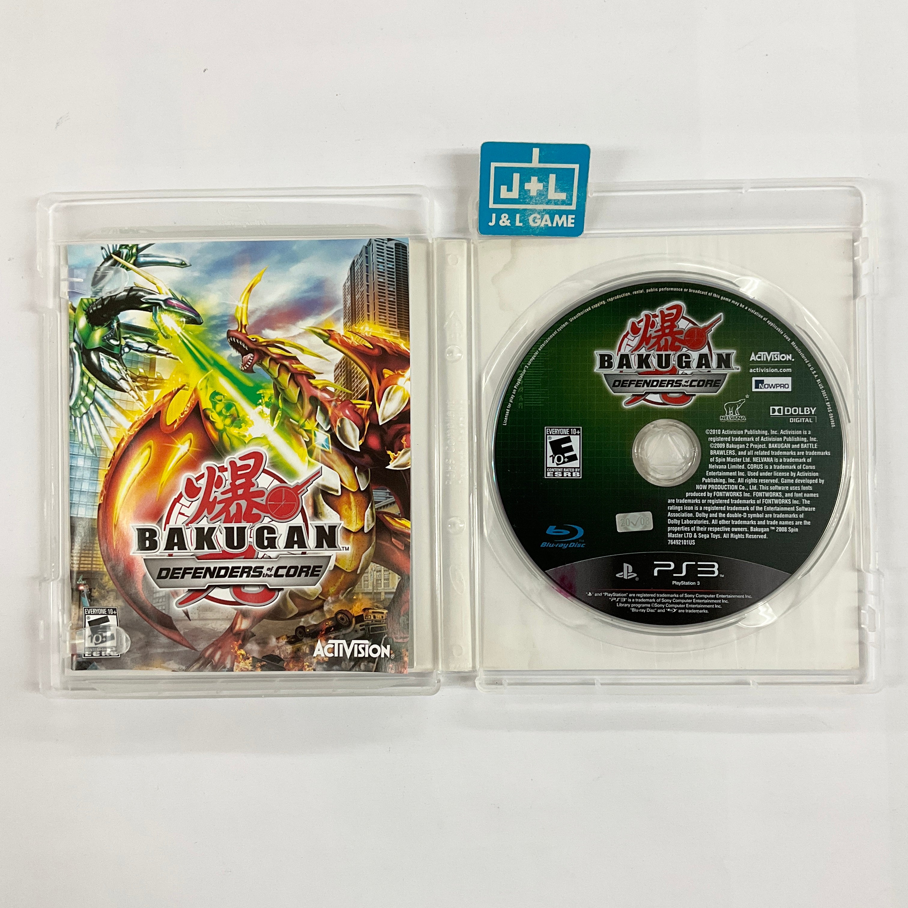 Bakugan: Defenders of the Core - (PS3) PlayStation 3 [Pre-Owned] Video Games Activision   