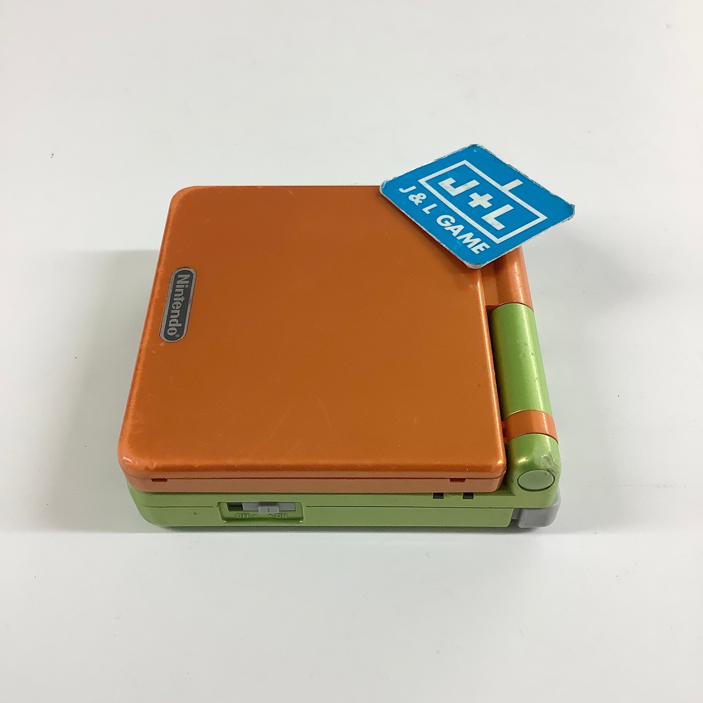 Nintendo Game Boy Advance SP Console AGS-001 (Spice Orange/Lime Green) - (GBA) Game Boy Advance SP [Pre-Owned]