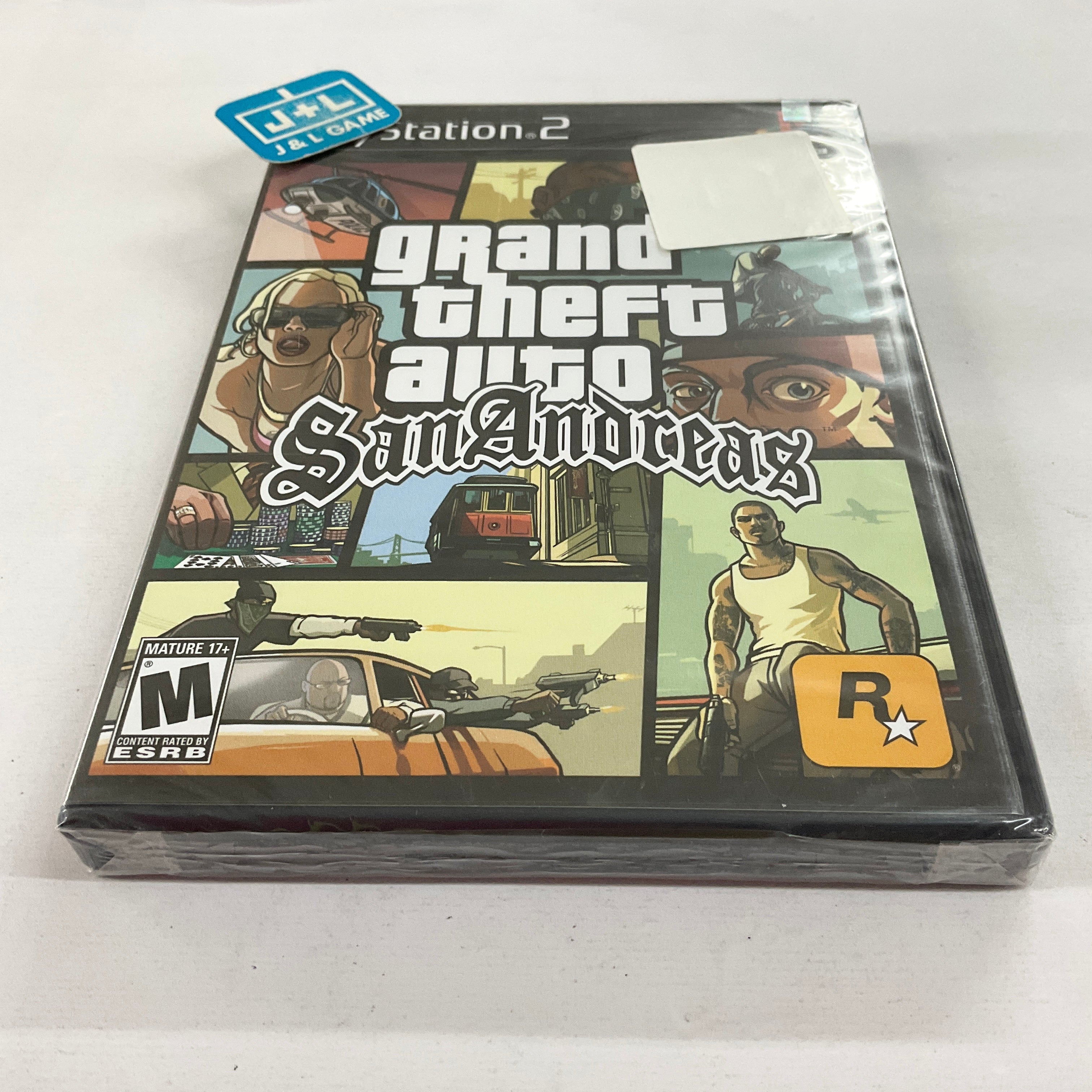 Grand Theft Auto: San Andreas - (PS2) PlayStation 2 Video Games Rockstar Games   
