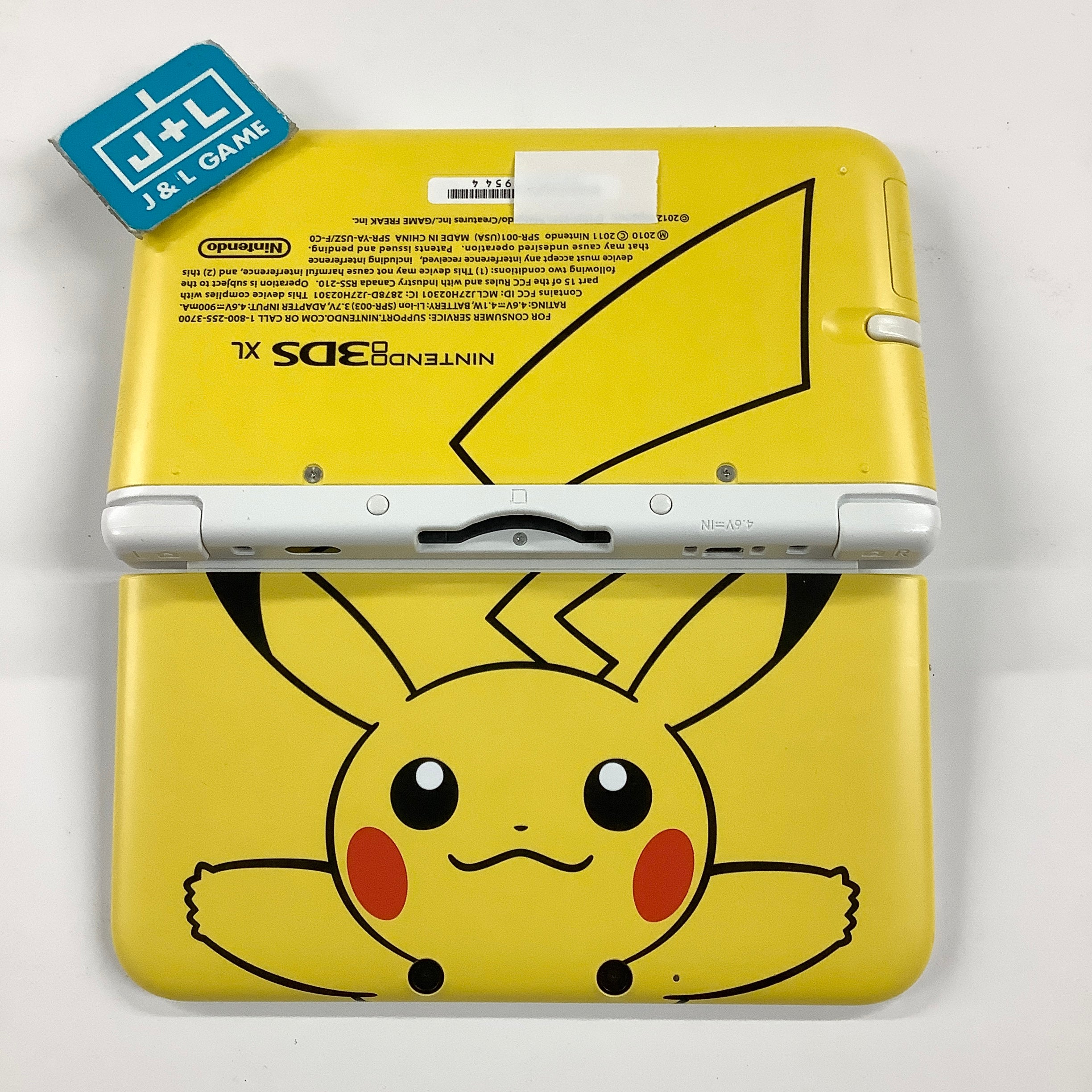 Nintendo 3DS XL Console (Yellow Pikachu Edition) - Nintendo 3DS [Pre-Owned] Consoles Nintendo