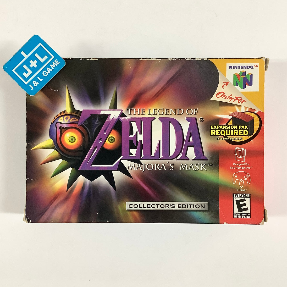 The Legend of Zelda: Majora's Mask Collector's Edition (Hologram 3D Label) - (N64) Nintendo 64 [Pre-Owned]