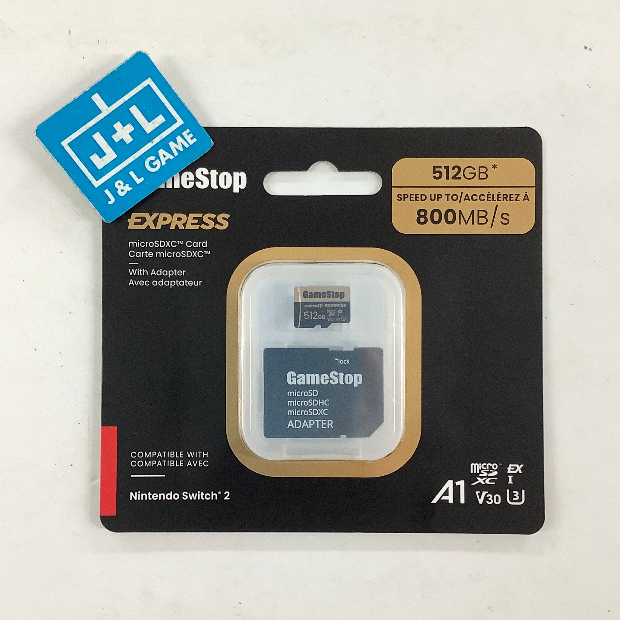 GameStop 512GB microSD Express Card - (NS2) Nintendo Switch 2 ACCESSORIES SanDisk