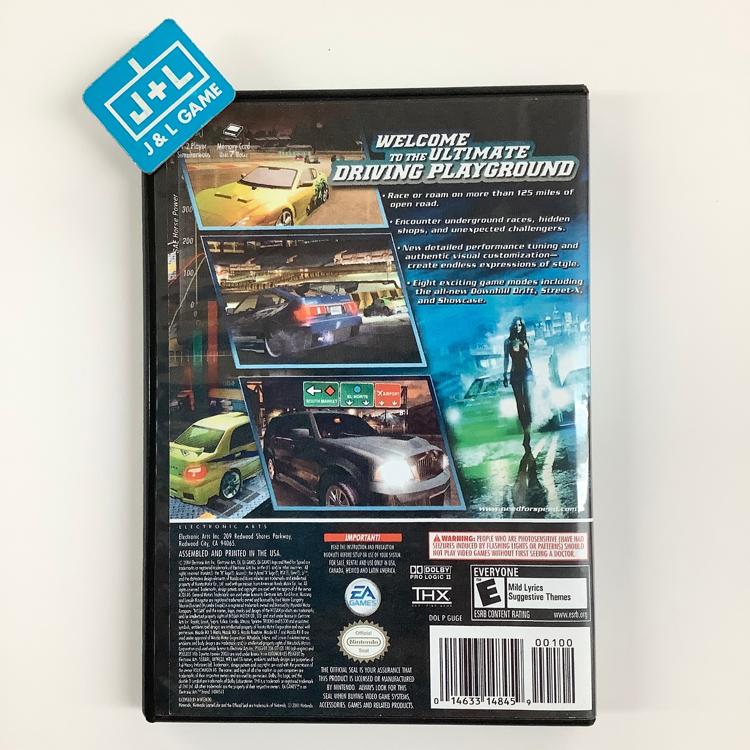 Need for Speed Underground 2 - (GC) GameCube [Pre-Owned] Video Games Electronic Arts
