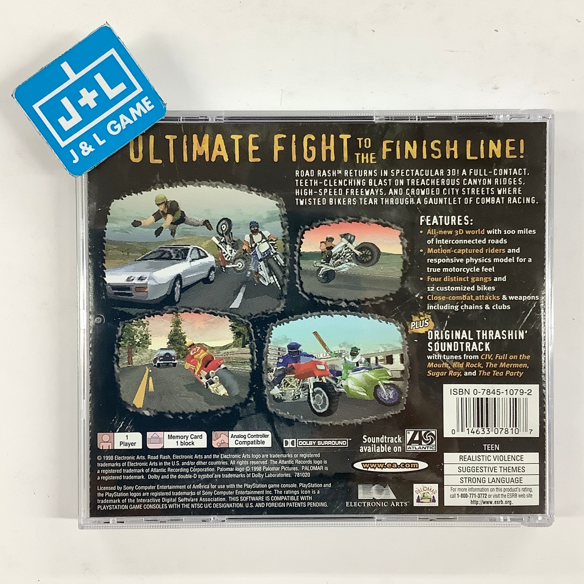 Road Rash 3D - (PS1) Playstation 1 [Pre-Owned]