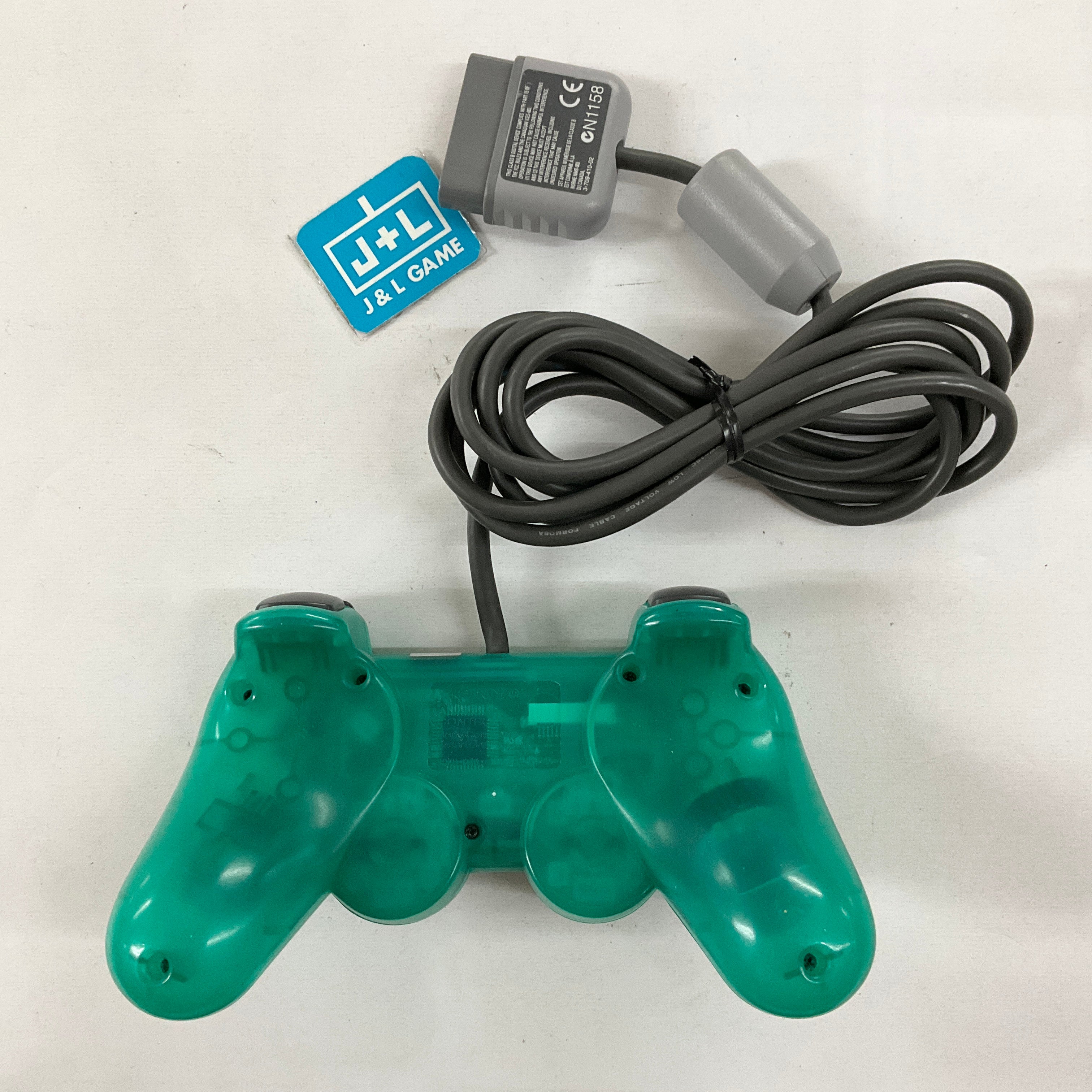 Sony Playstation Dual Analog Controller (Clear Green) - (PS1) PlayStation 1 [Pre-Owned] Accessories Sony   
