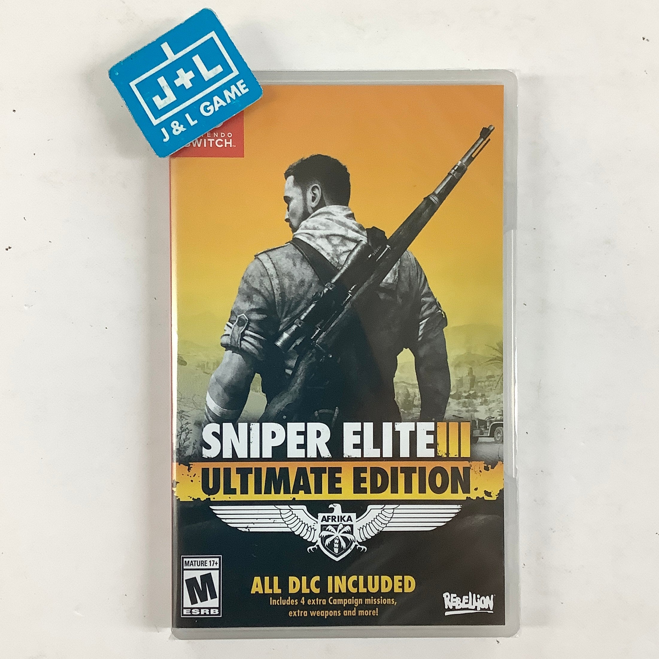 Sniper Elite 3 Ultimate Edition - (NSW) Nintendo Switch Video Games U&I Entertainment