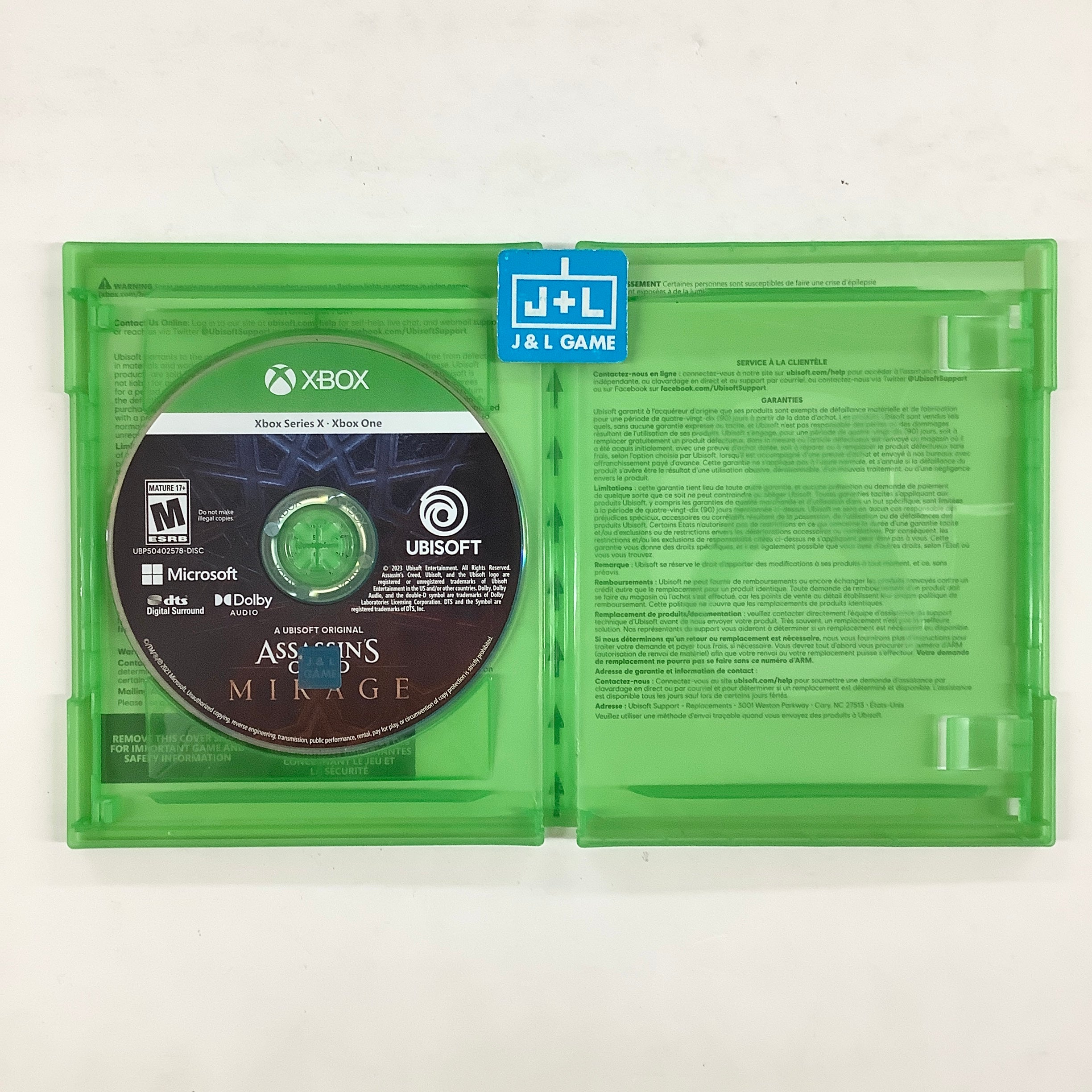 Assassin's Creed Mirage (Launch Edition) - (XSX) Xbox Series X [Pre-Owned] Video Games Ubisoft
