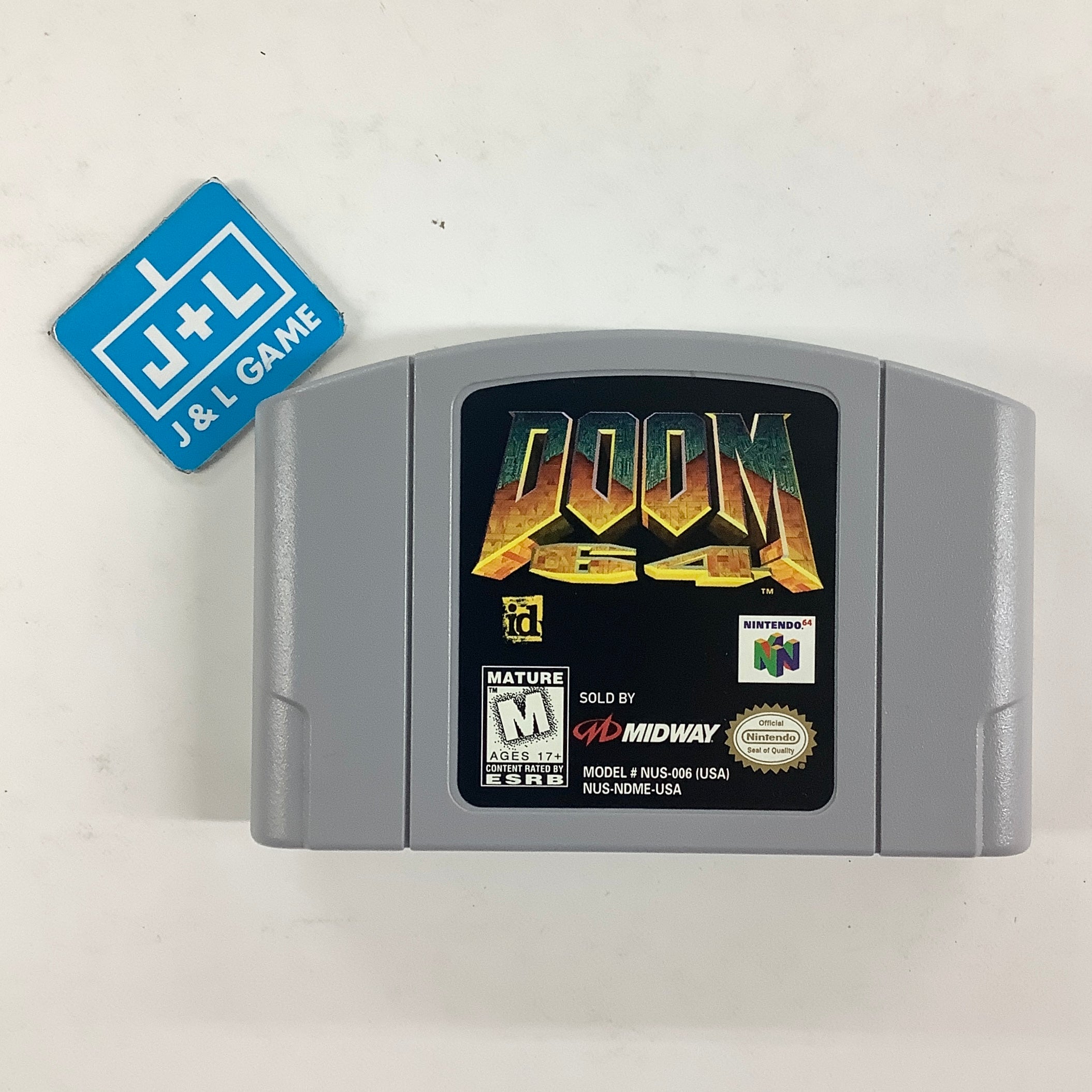 DOOM 64 - (N64) Nintendo 64 [Pre-Owned] Video Games Midway