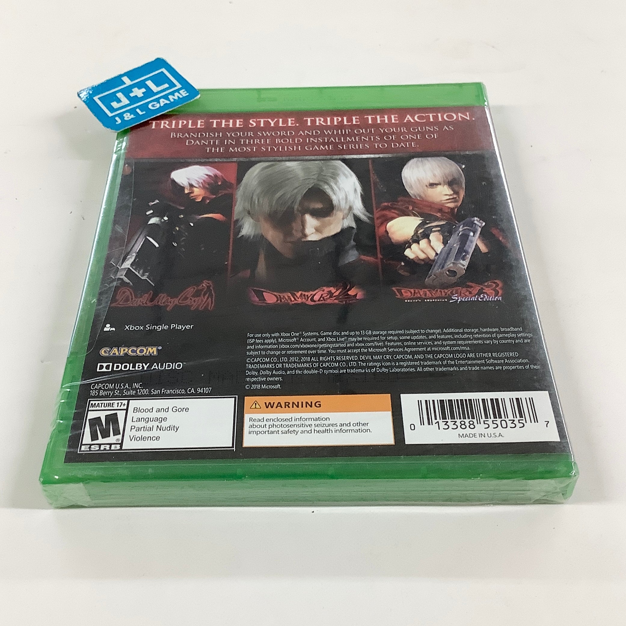 Devil May Cry HD Collection - (XB1) Xbox One Video Games Capcom