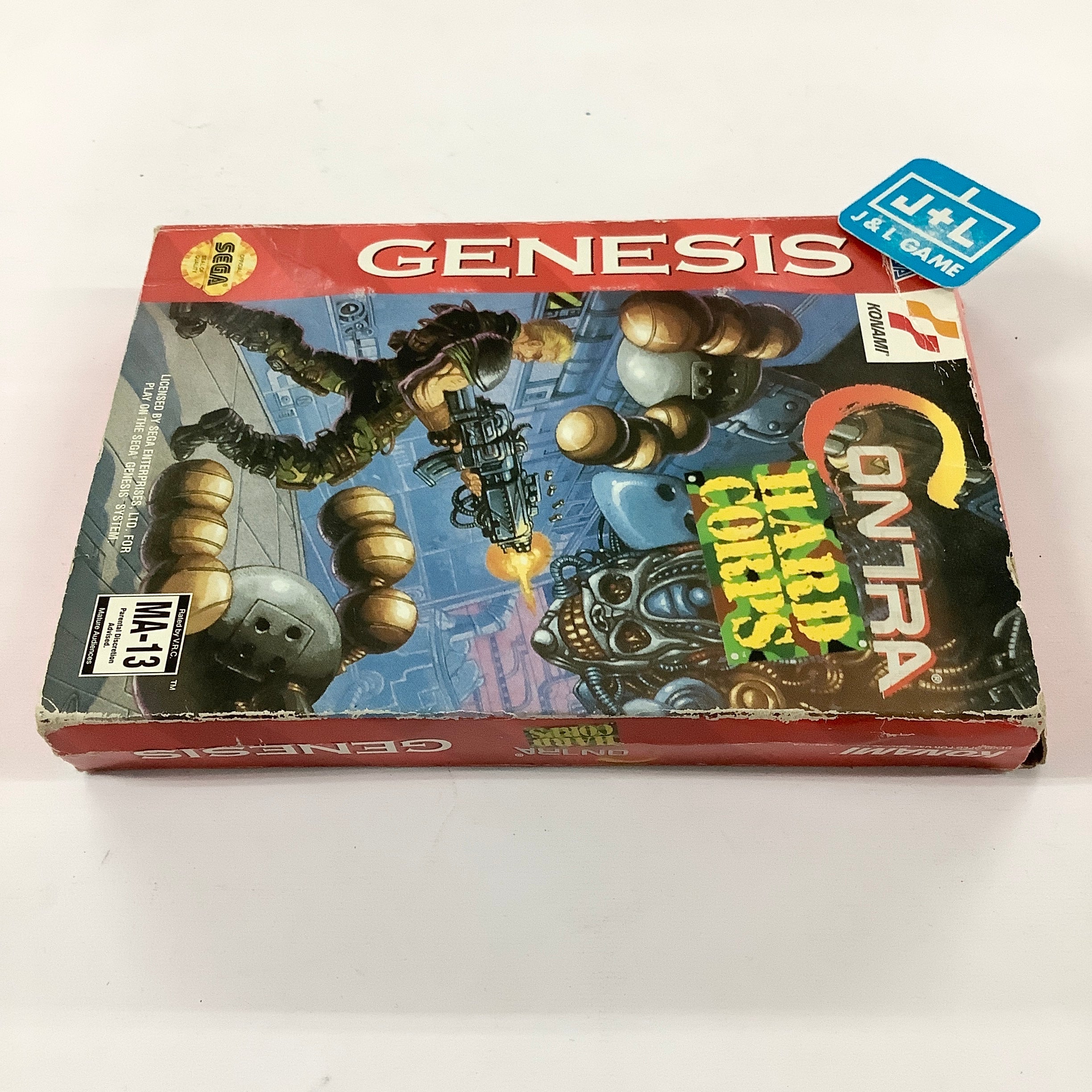 Contra: Hard Corps (Paper Box) - (SG) SEGA Genesis [Pre-Owned] Video Games Konami   