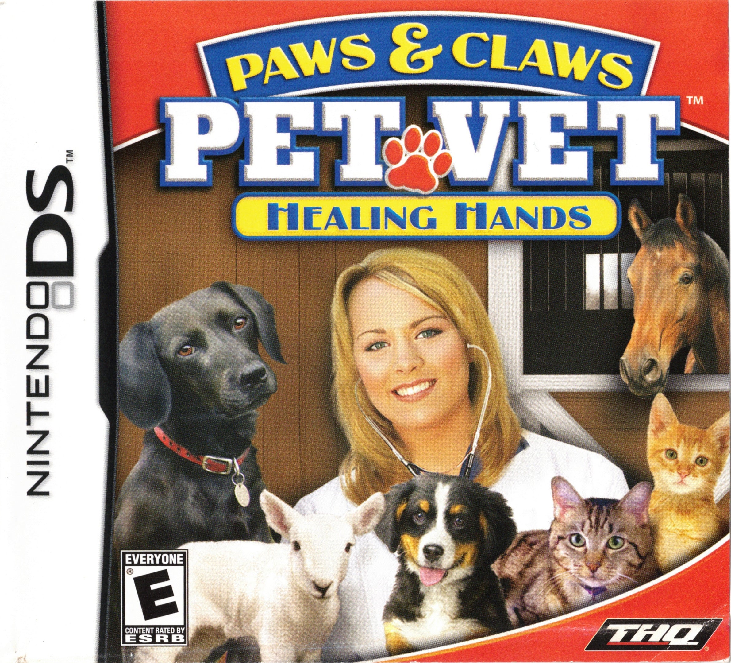Paws & Claws: Pet Vet Healing Hands - (NDS) Nintendo DS [Pre-Owned]