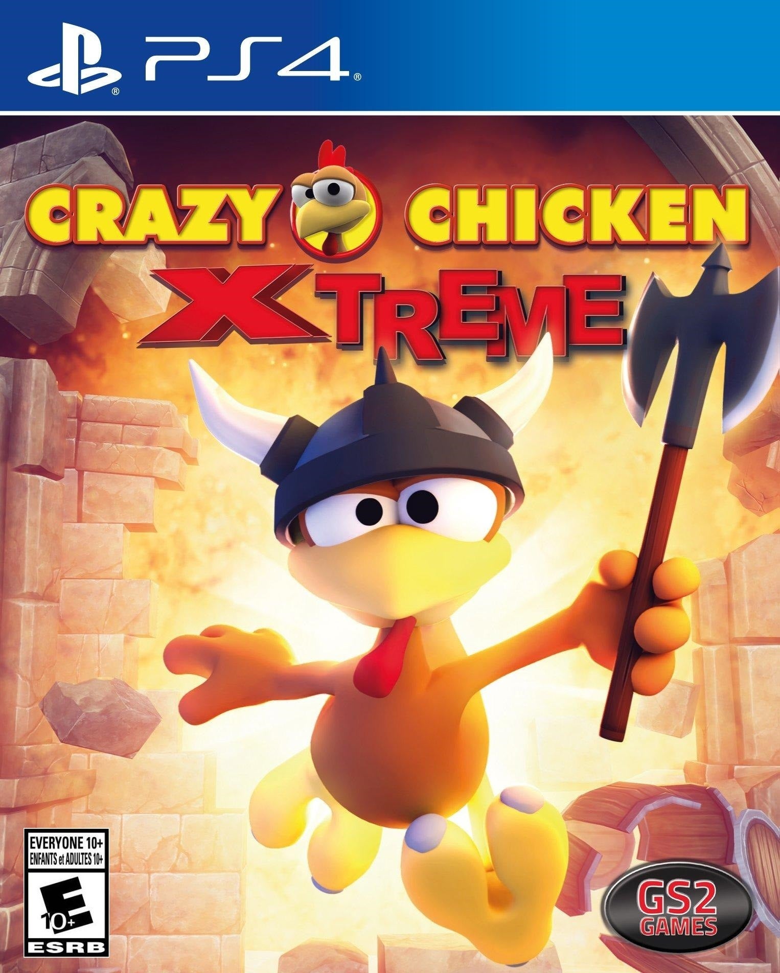 Crazy Chicken Xtreme - (PS4) PlayStation 4 [Pre-Owned] Video Games GS2 Games   