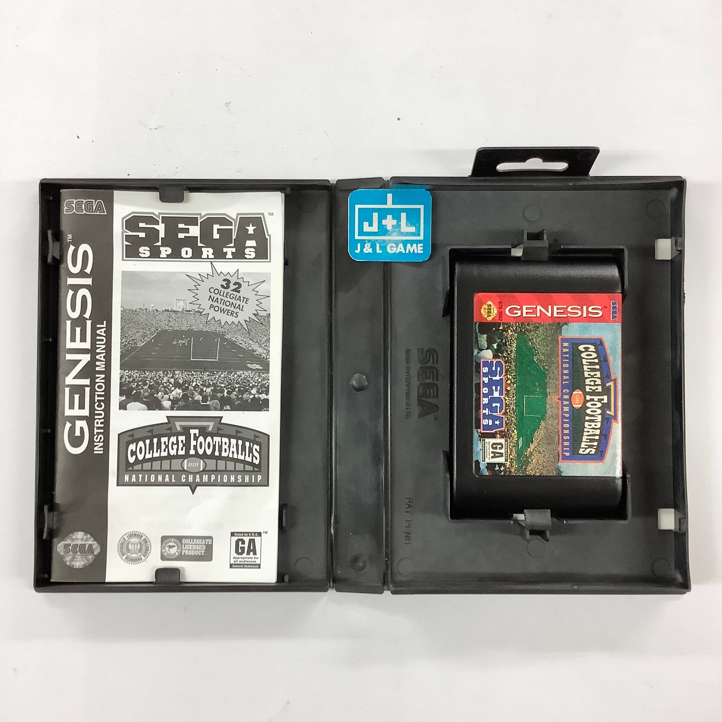 College Football's National Championship - (SG) SEGA Genesis [Pre-Owned] Video Games Sega   