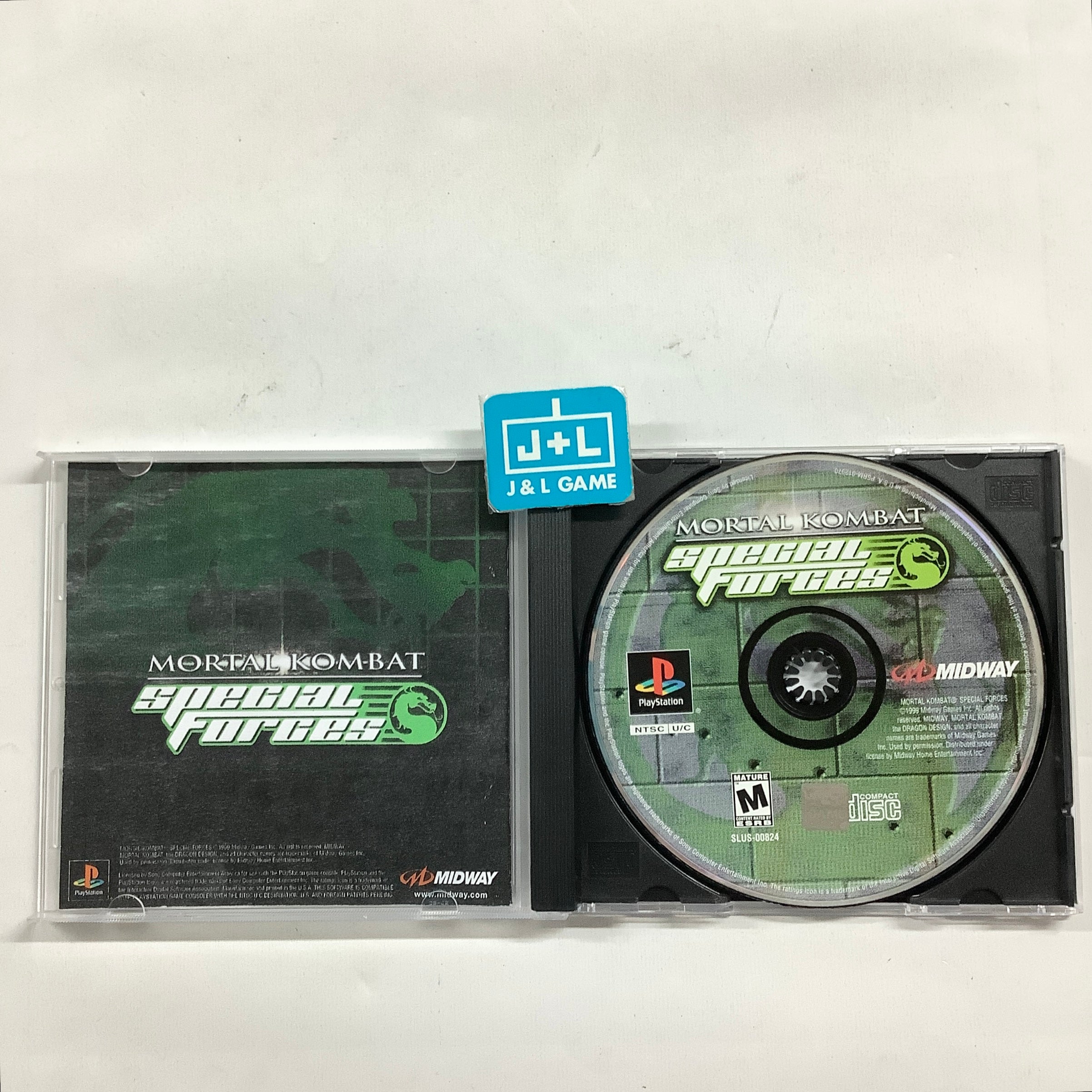Mortal Kombat: Special Forces - (PS1) Playstation 1 [Pre-Owned] Video Games Midway