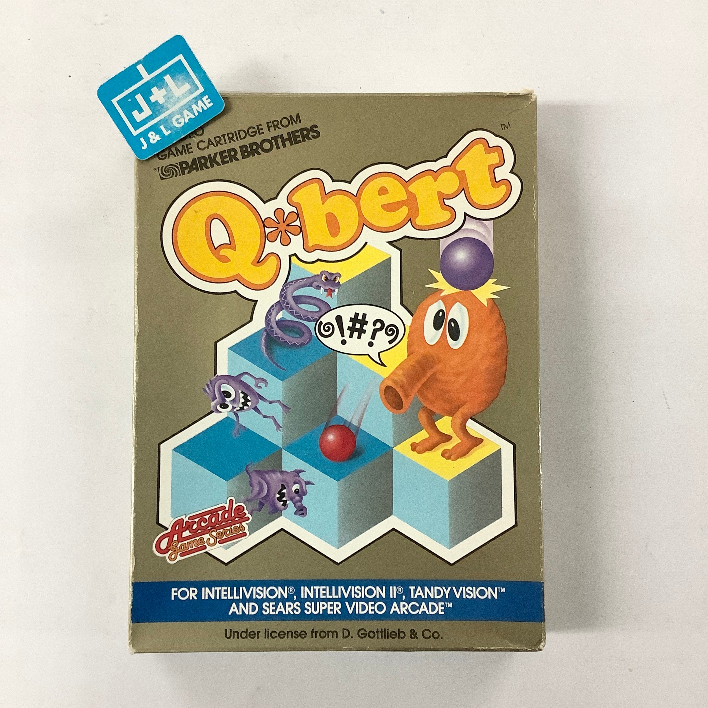 Q Bert - (INTV) Intellivision [Pre-Owned] Video Games Intellivision   