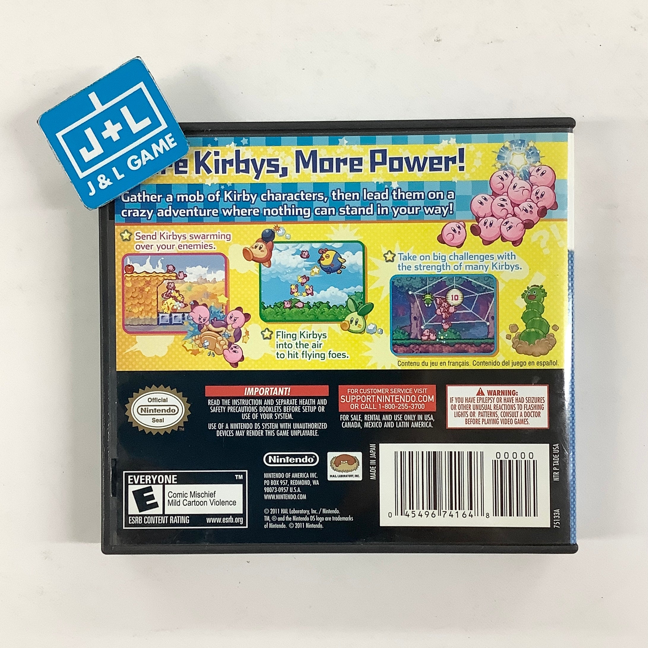 Kirby Mass Attack - (NDS) Nintendo DS [Pre-Owned]