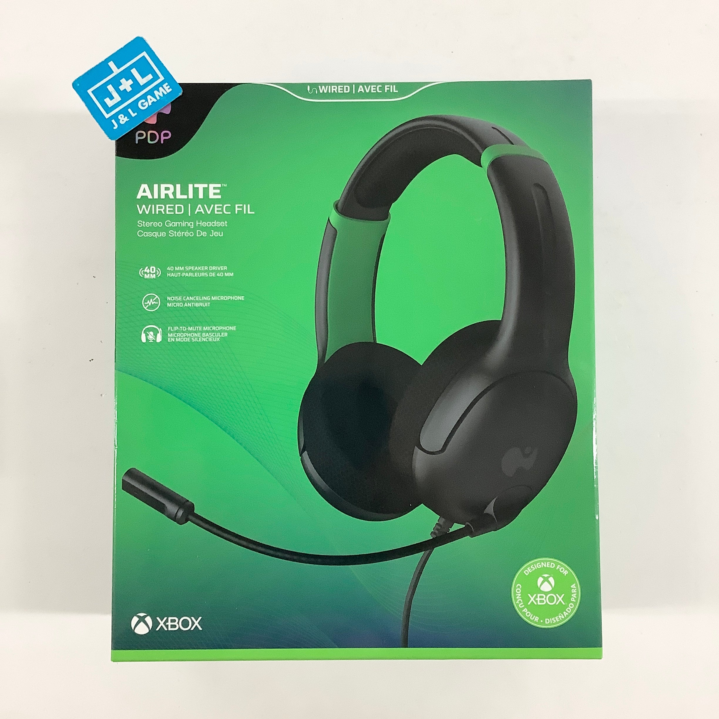 PDP Gaming LVL40 Stereo Headset with Mic - (XSX) Xbox Series X|S & (XB1) Xbox One Video Games PDP
