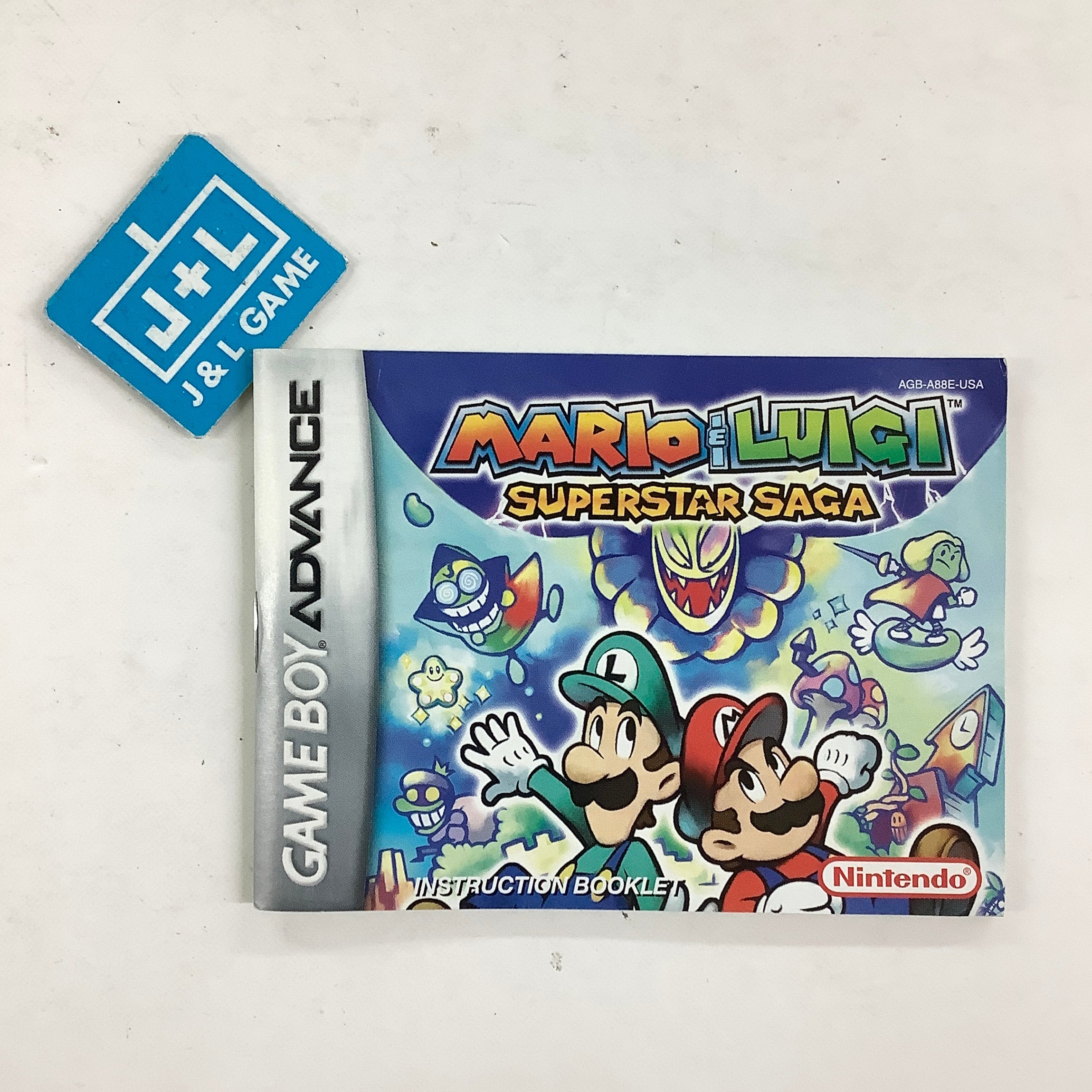 Mario & Luigi: Superstar Saga (Player's Choice) - (GBA) Game Boy Advance [Pre-Owned] Video Games Nintendo
