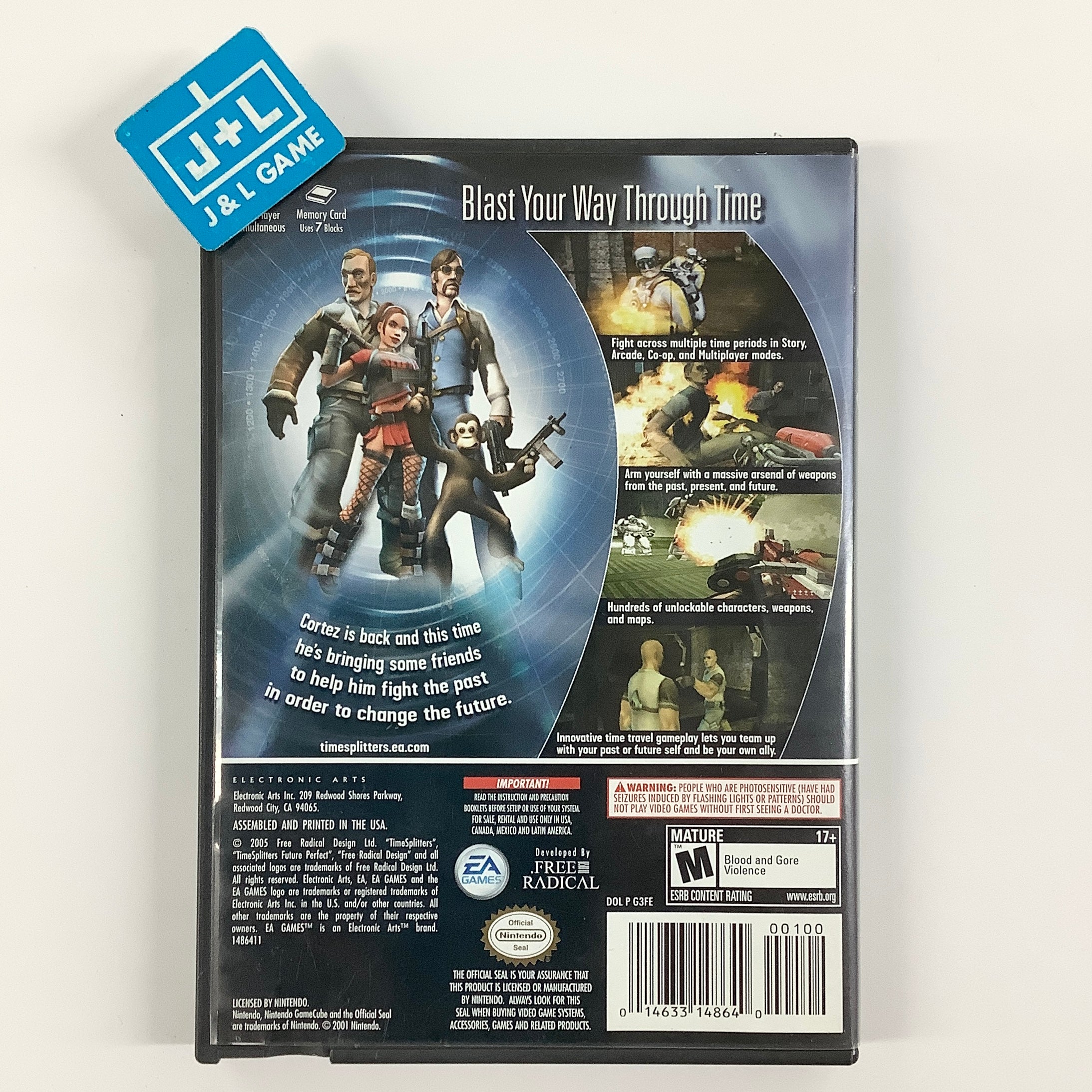 TimeSplitters: Future Perfect - (GC) GameCube [Pre-Owned] Video Games Electronic Arts