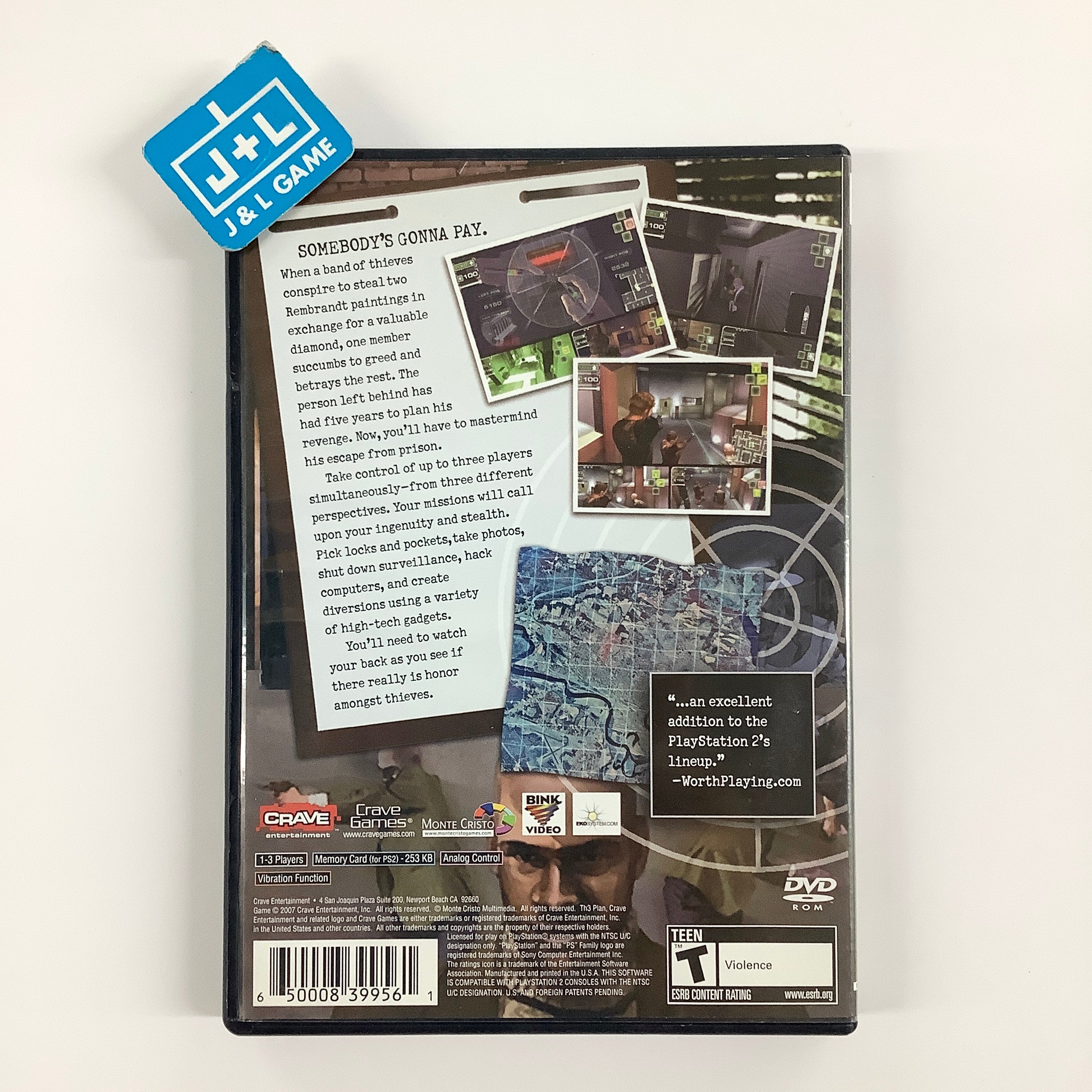 TH3 Plan - (PS2) PlayStation 2 [Pre-Owned] Video Games Crave Entertainment