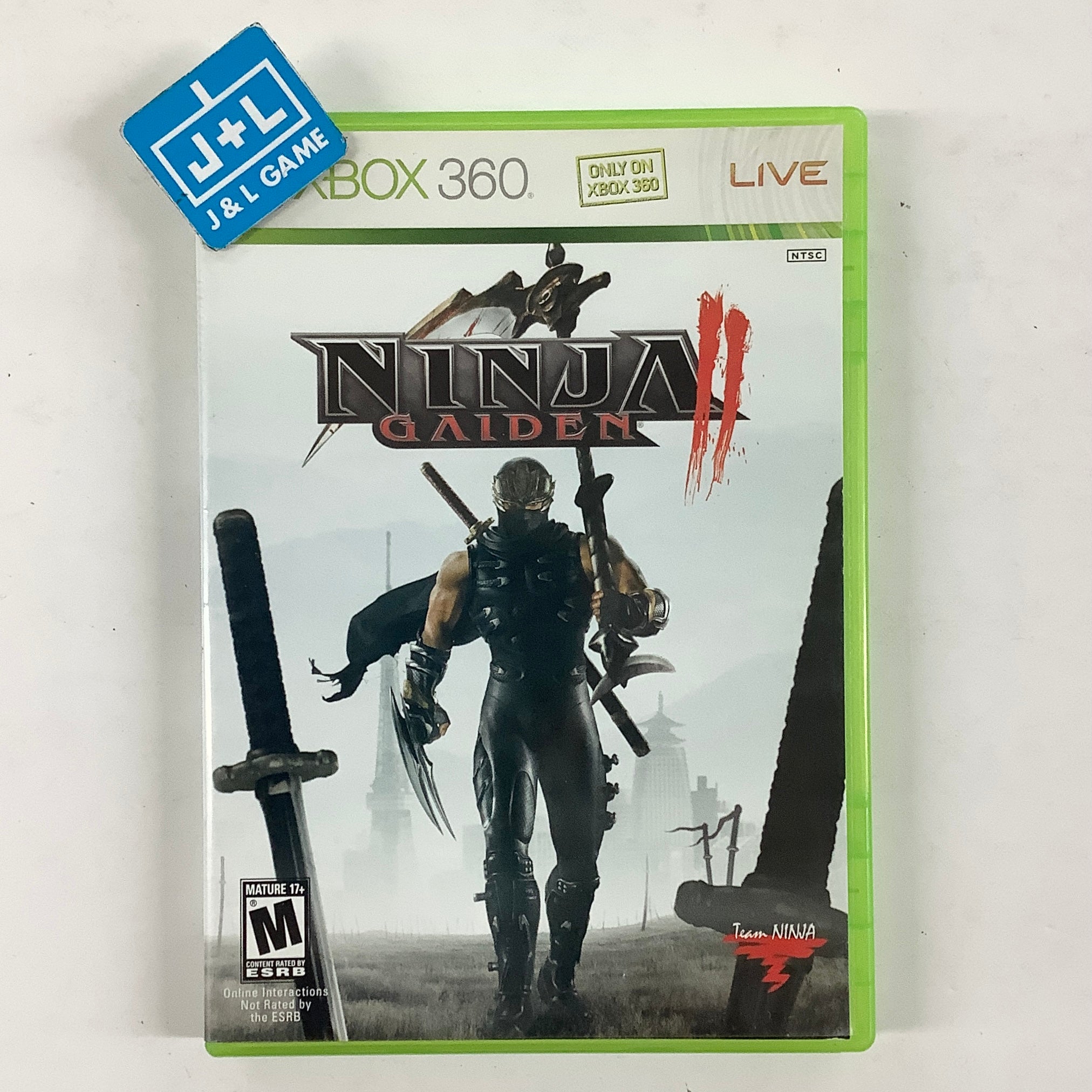 Ninja Gaiden II - Xbox 360 [Pre-Owned] Video Games Tecmo