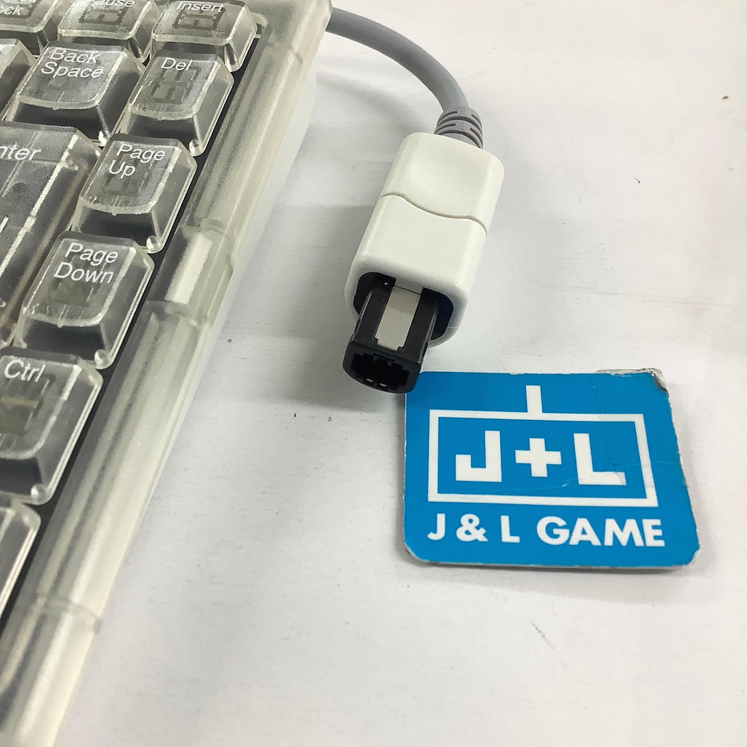 SEGA Dreamcast Keyboard (HKT-4000) (Clear) - (DC) SEGA Dreamcast [Pre-Owned] (Japanese Import) Accessories SEGA