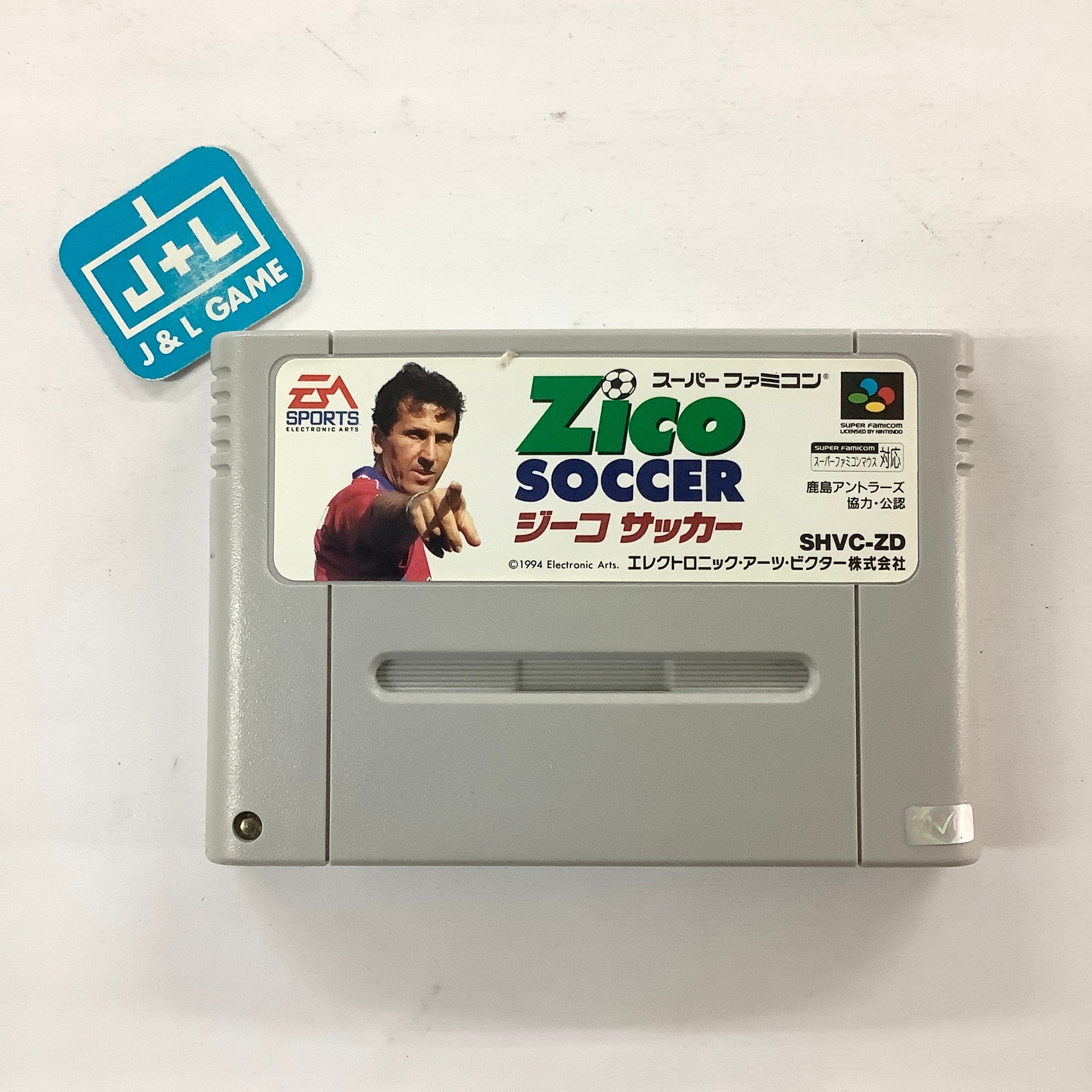 Zico Soccer - (SFC) Super Famicom [Pre-Owned] (Japanese Import) Video Games Electronic Arts Victor   