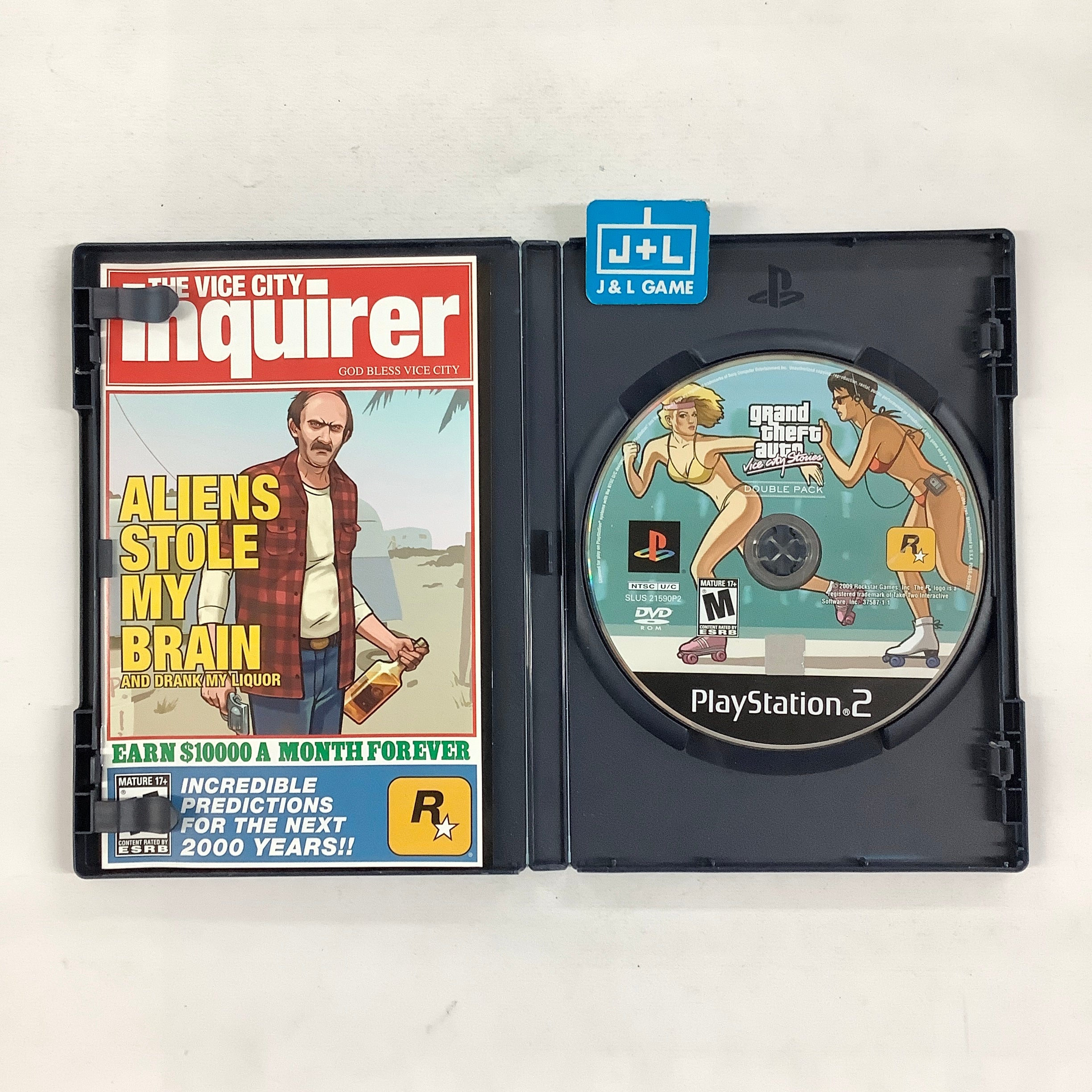 Grand Theft Auto: Liberty City Stories / Vice City Stories - (PS2) PlayStation 2 [Pre-Owned] Video Games Take-Two Interactive