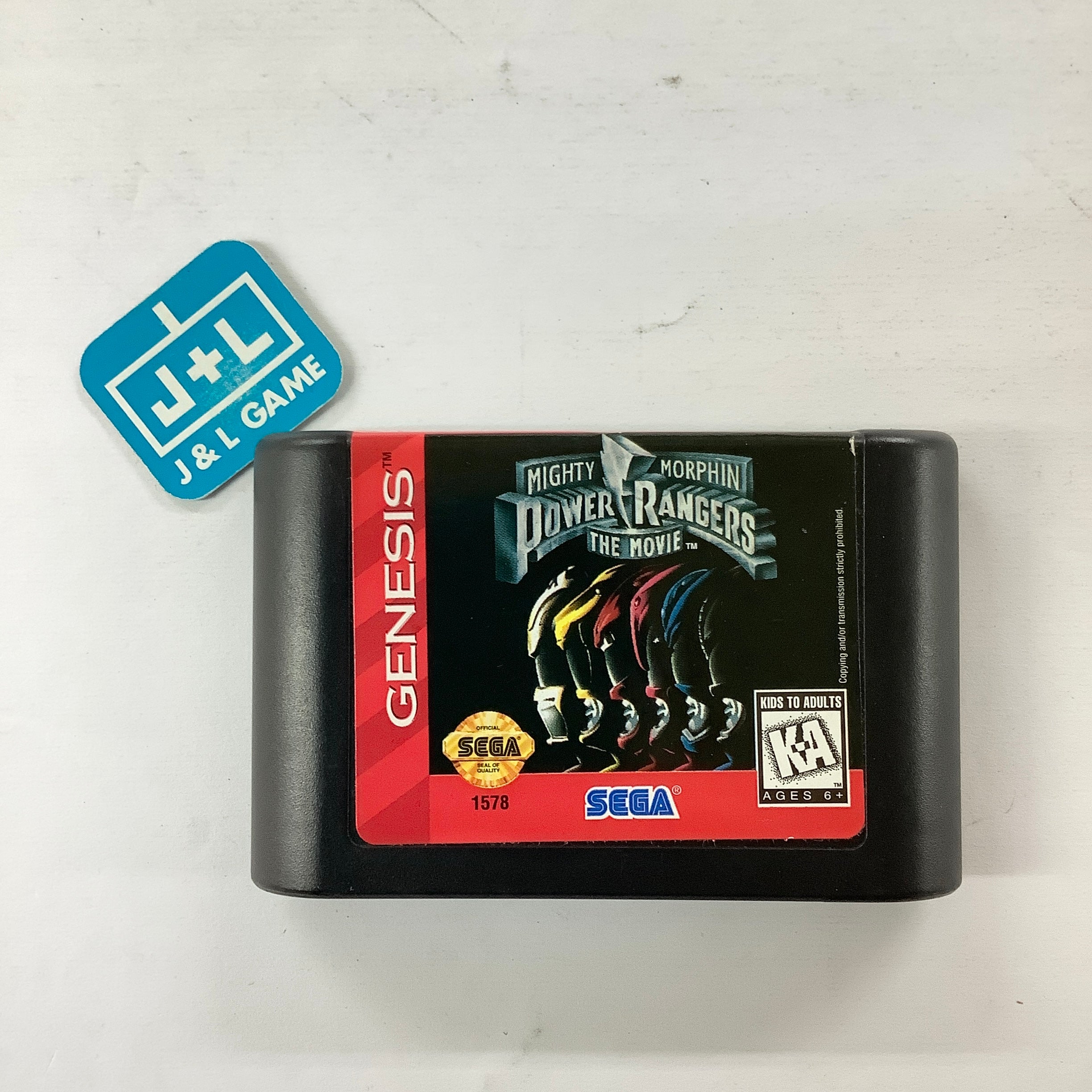 Mighty Morphin Power Rangers: The Movie - (SG) SEGA Genesis [Pre-Owned] Video Games Sega   