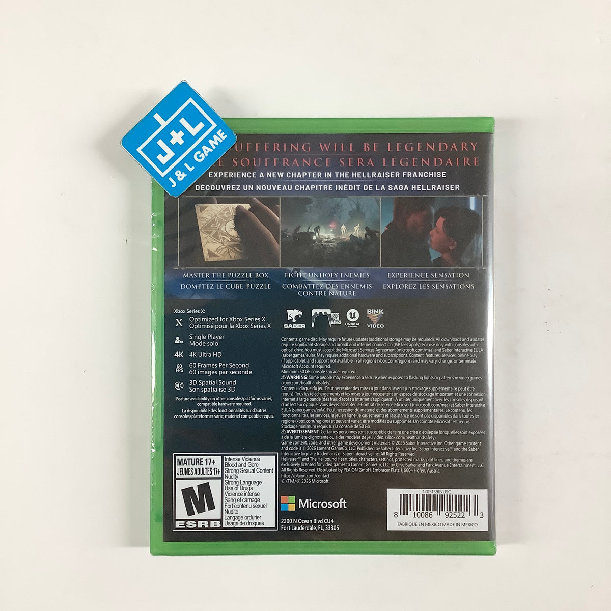 Clive Barker's Hellraiser: Revival - (XSX) Xbox Series X Video Games Deep Silver