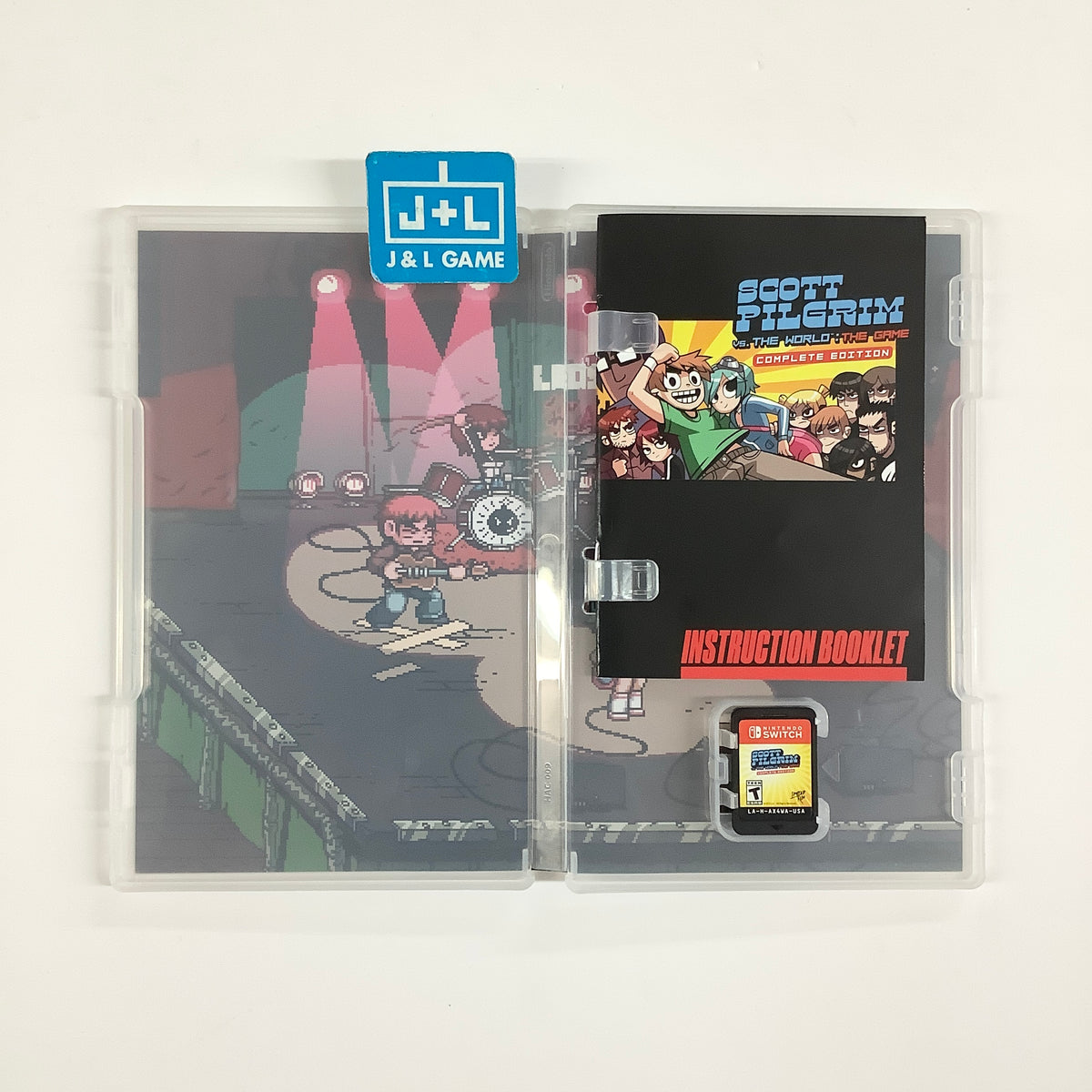 Scott Pilgrim vs The World: The Game Complete Edition (Alt. Cover) (Limited Run #094) - (NSW) Nintendo Switch [Pre-Owned] Video Games Limited Run Games