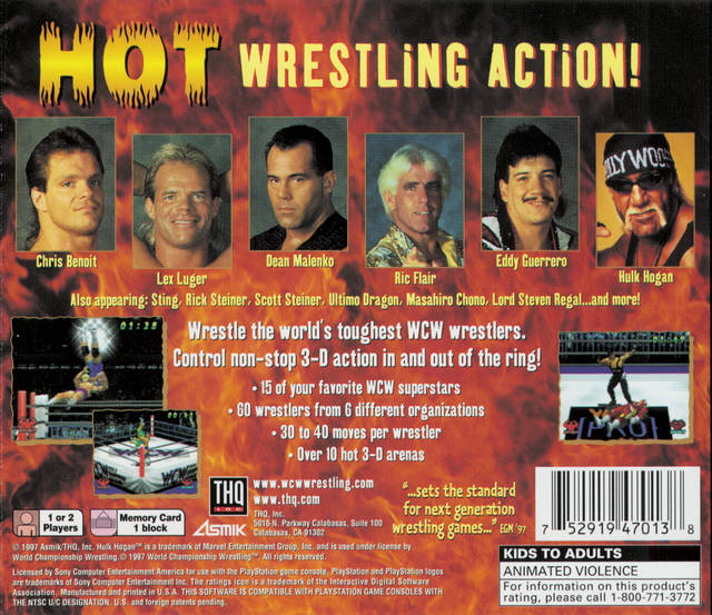 WCW vs. The World - (PS1) PlayStation 1 [Pre-Owned] | J&L Game