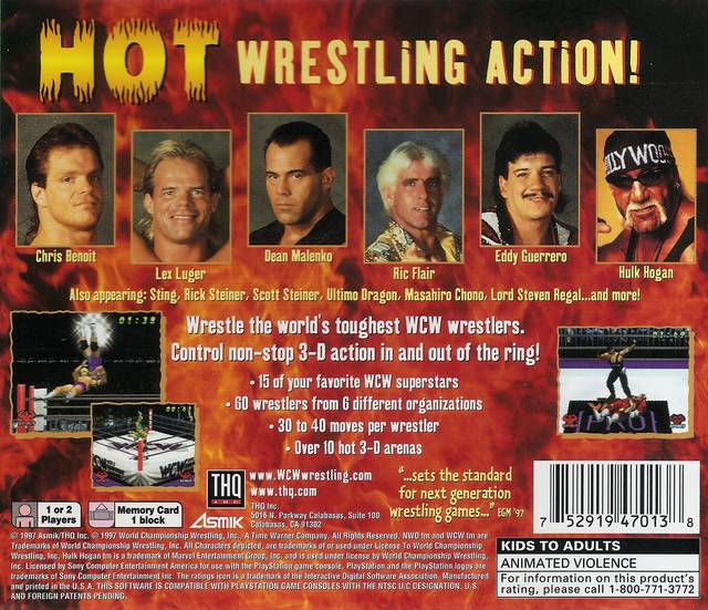 WCW vs. The World (Greatest Hits) - (PS1) PlayStation 1 [Pre-Owned] Video Games Sony   