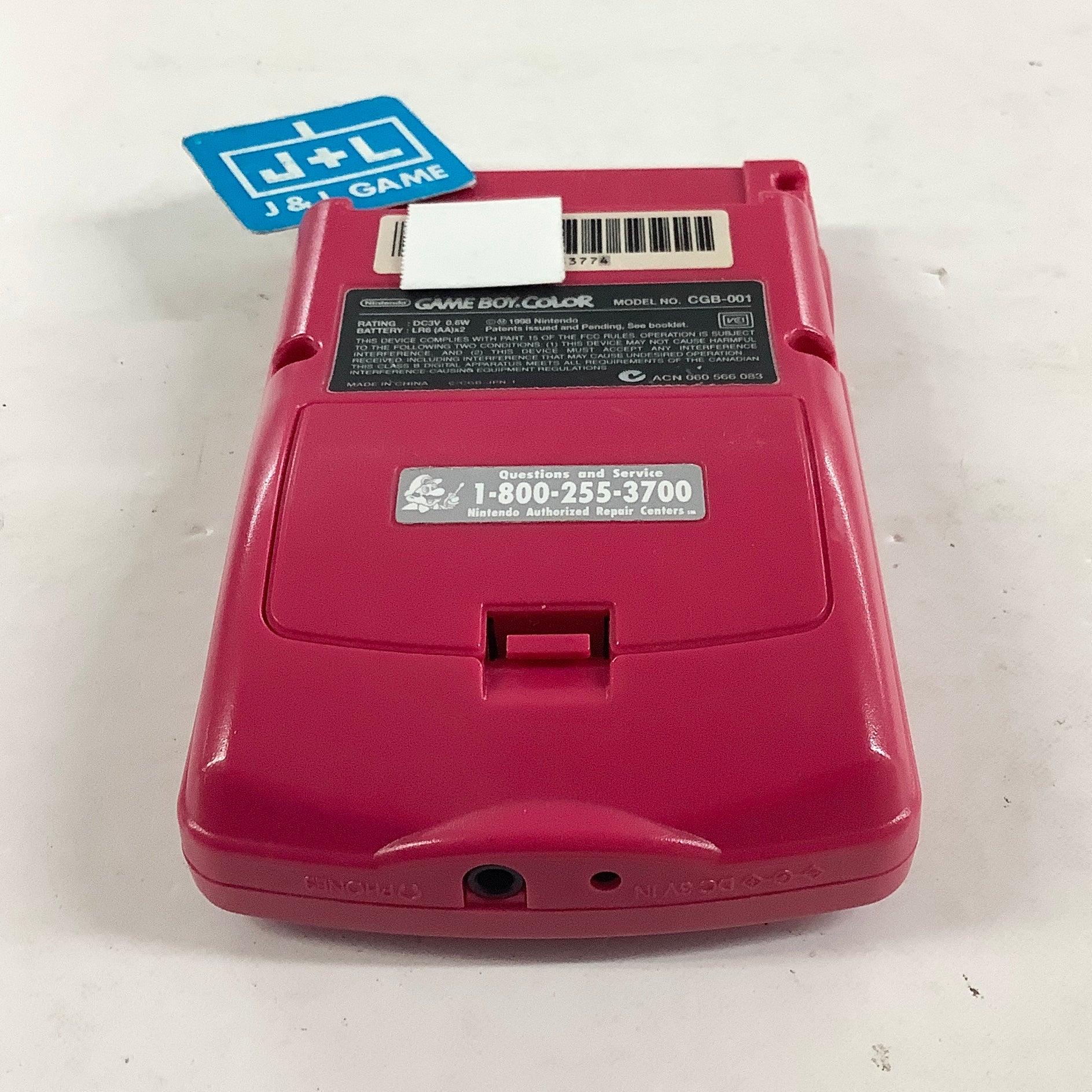 Nintendo Game Boy Color Console (Berry) - (GBC) Game Boy Color [Pre-Owned] Consoles Nintendo