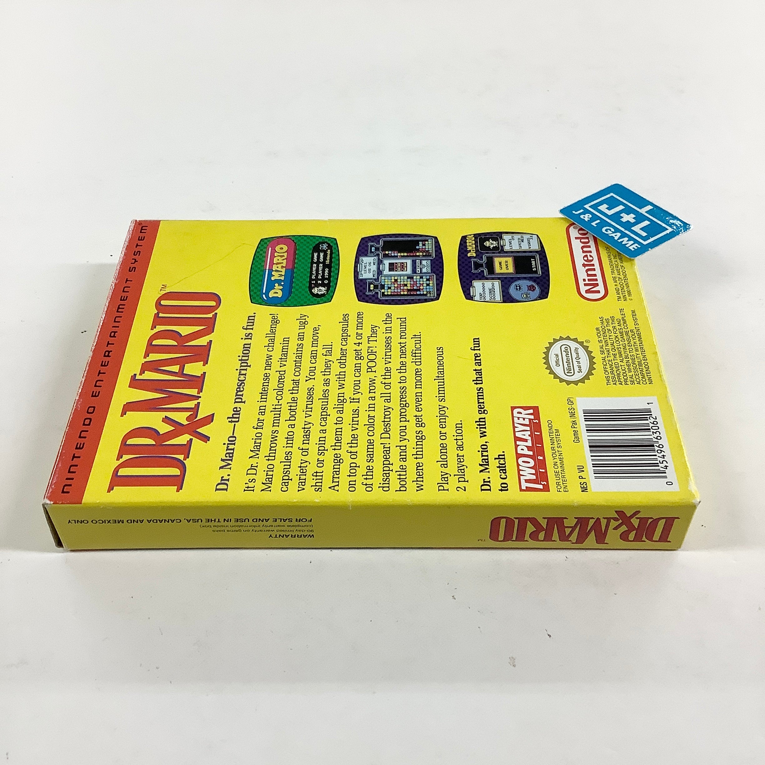 Dr. Mario - (NES) Nintendo Entertainment System [Pre-Owned] Video Games Nintendo