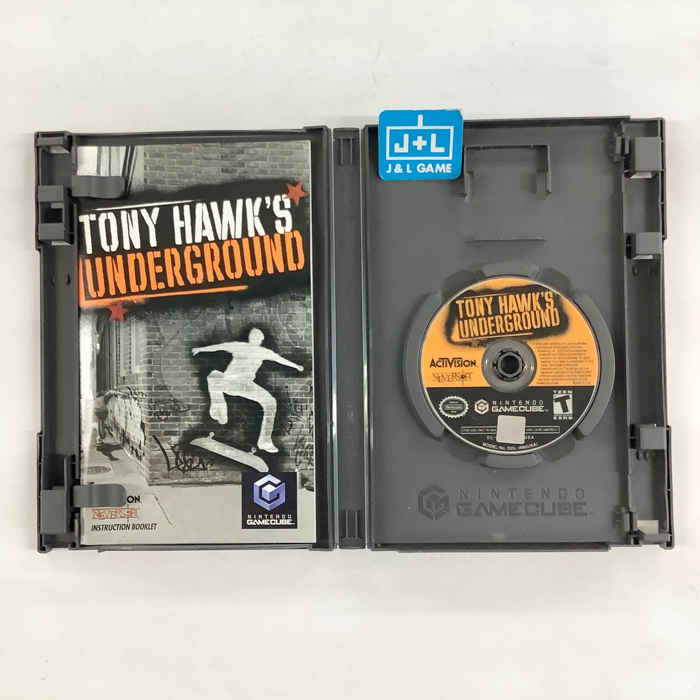 Tony Hawk's Underground - (GC) Nintendo GameCube [Pre-Owned] Video Games ACTIVISION